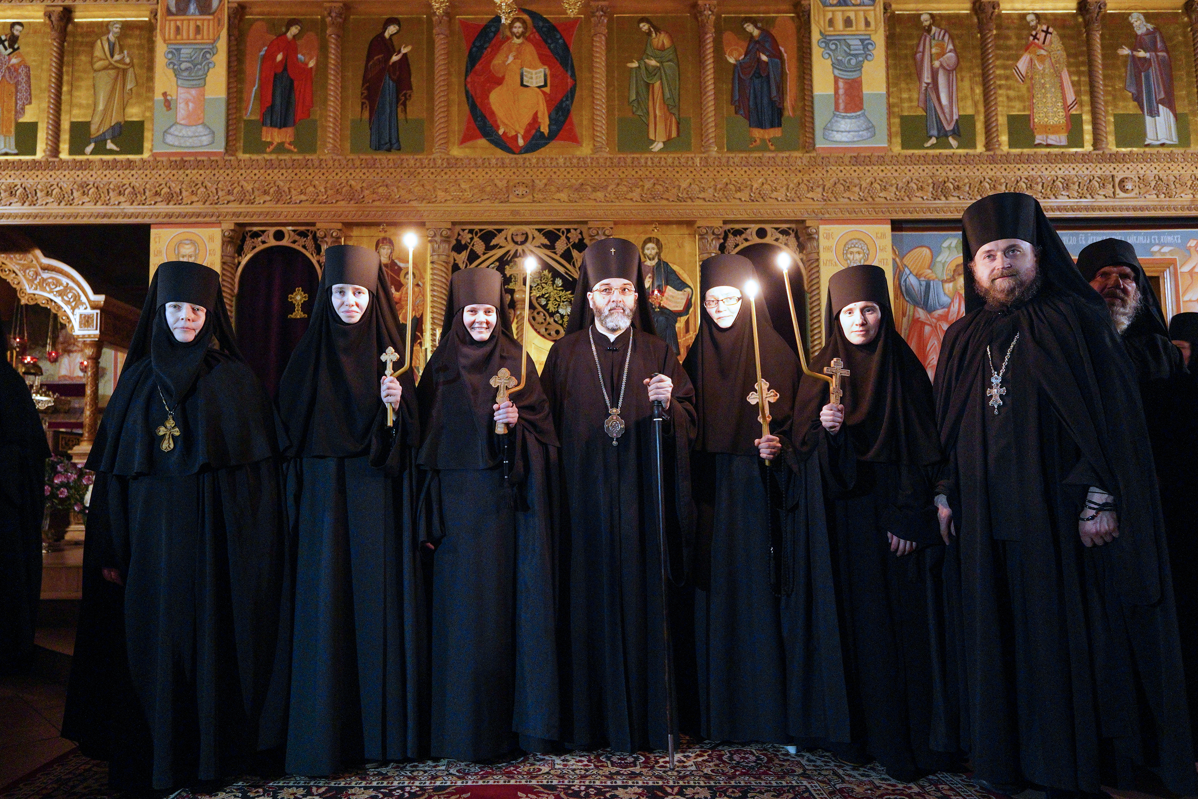 The monastic tonsure in Zwierki Convent