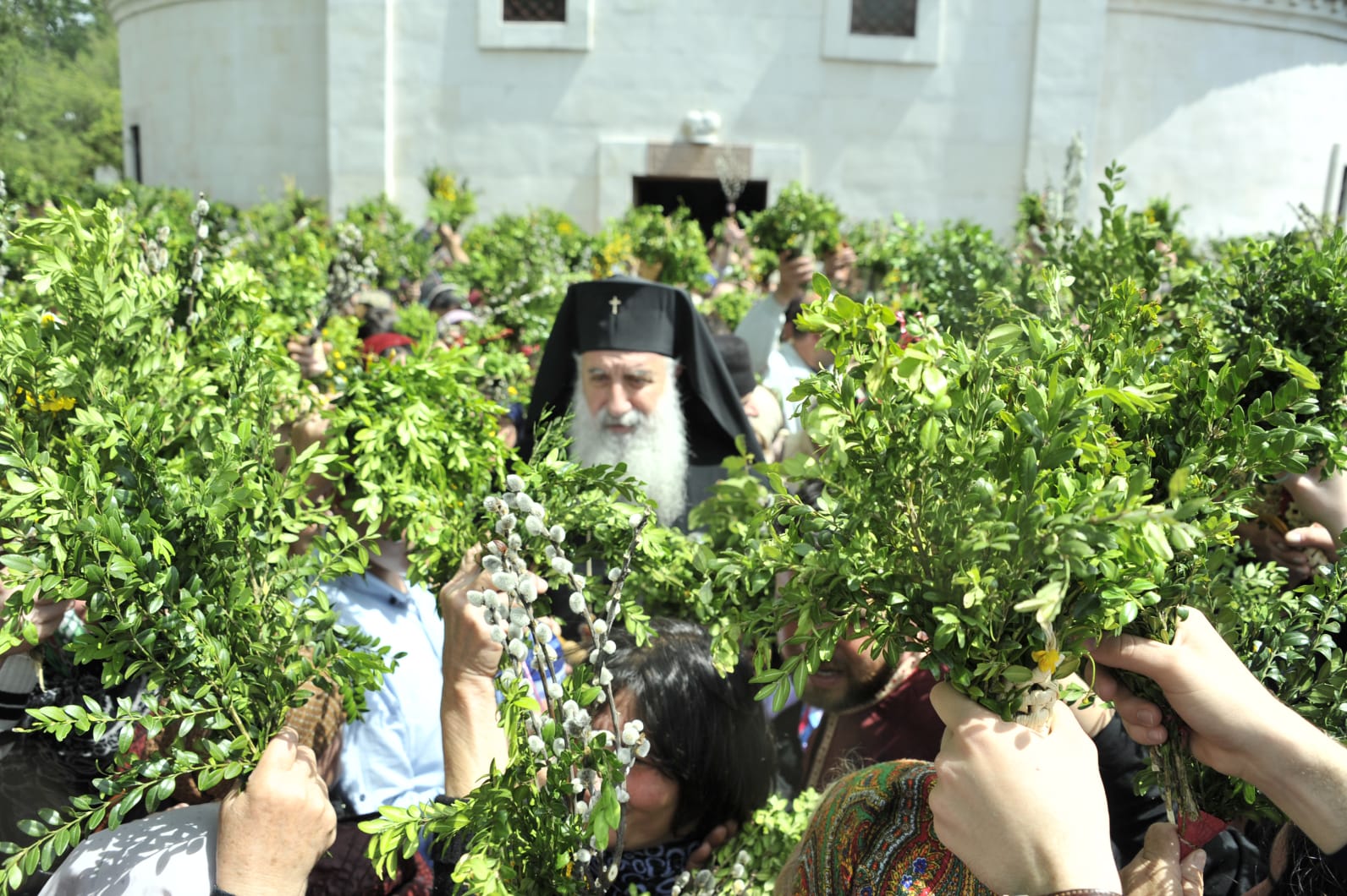 ბზობის დღესასწაული ზუგდიდისა და ცაიშის ეპარქიაში.