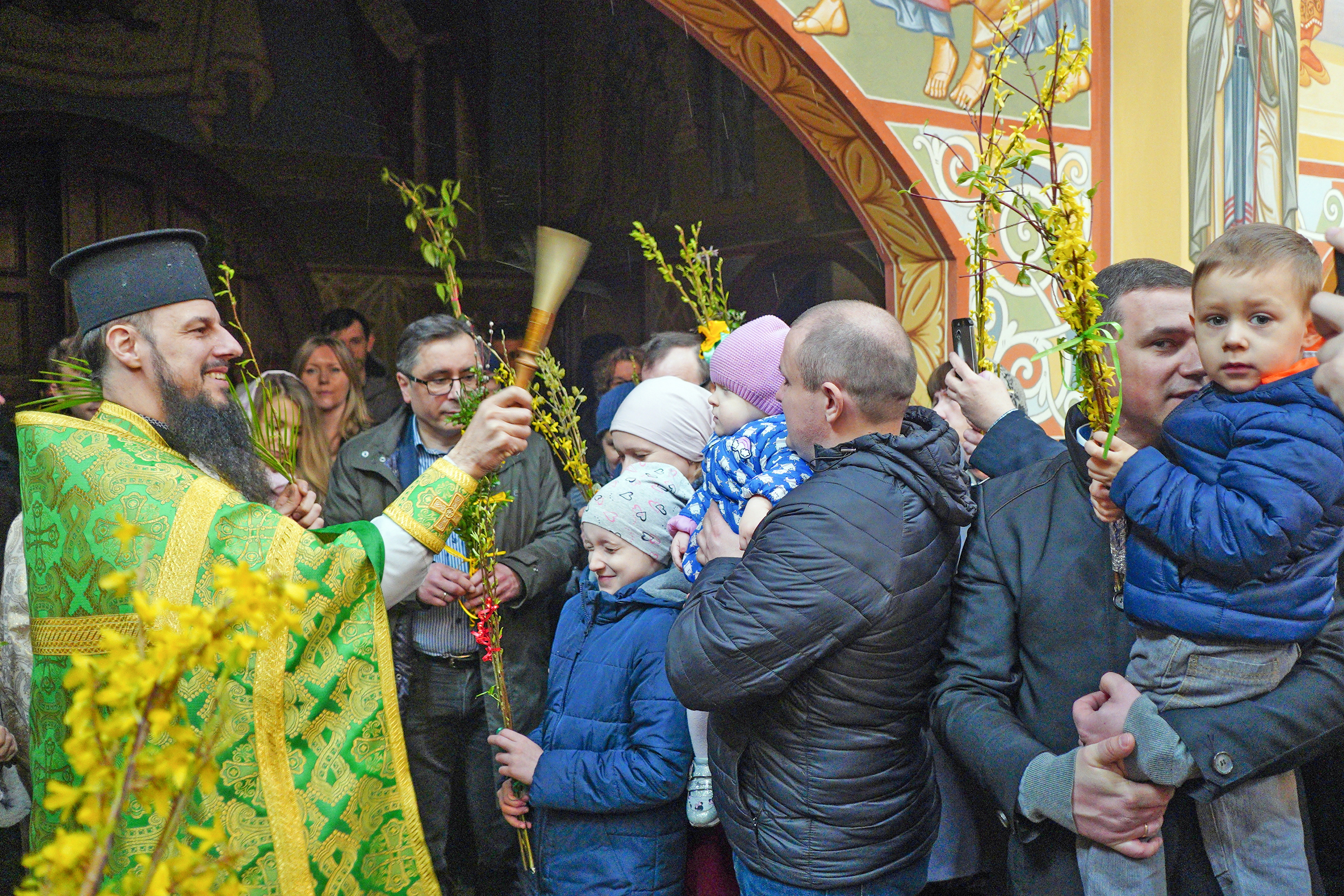 The Palm Sunday in Zwierki Convent