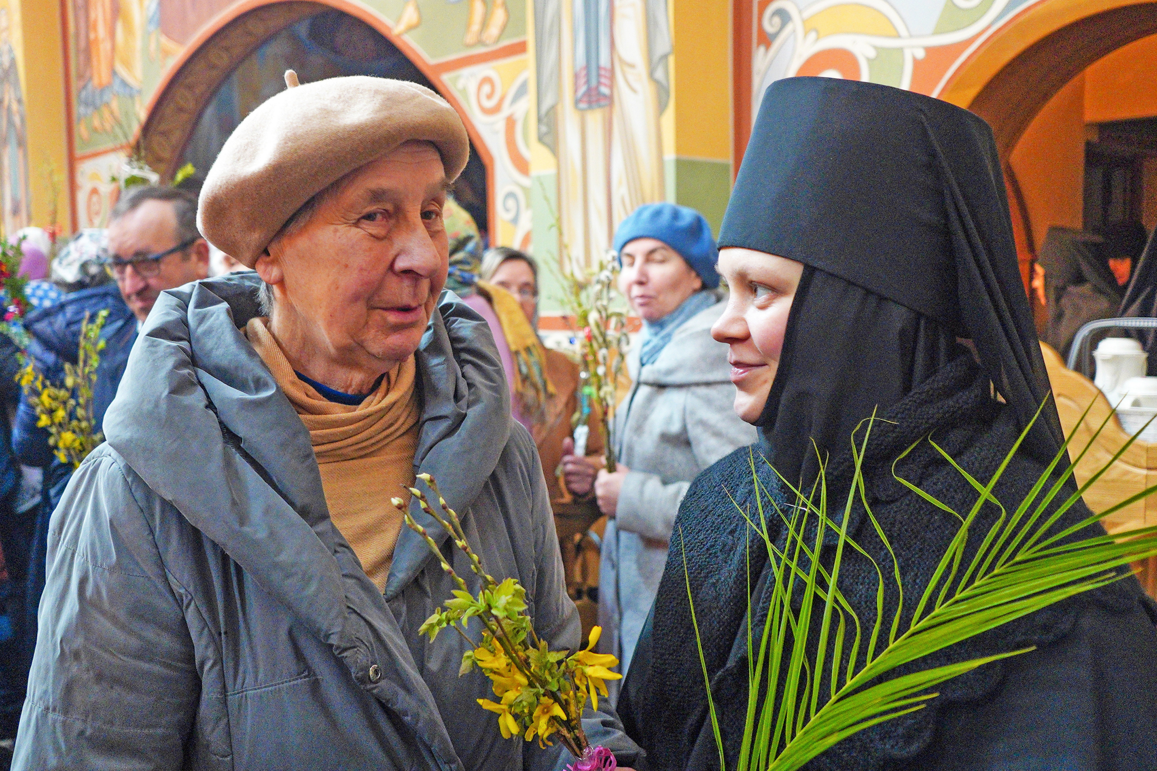 The Palm Sunday in Zwierki Convent