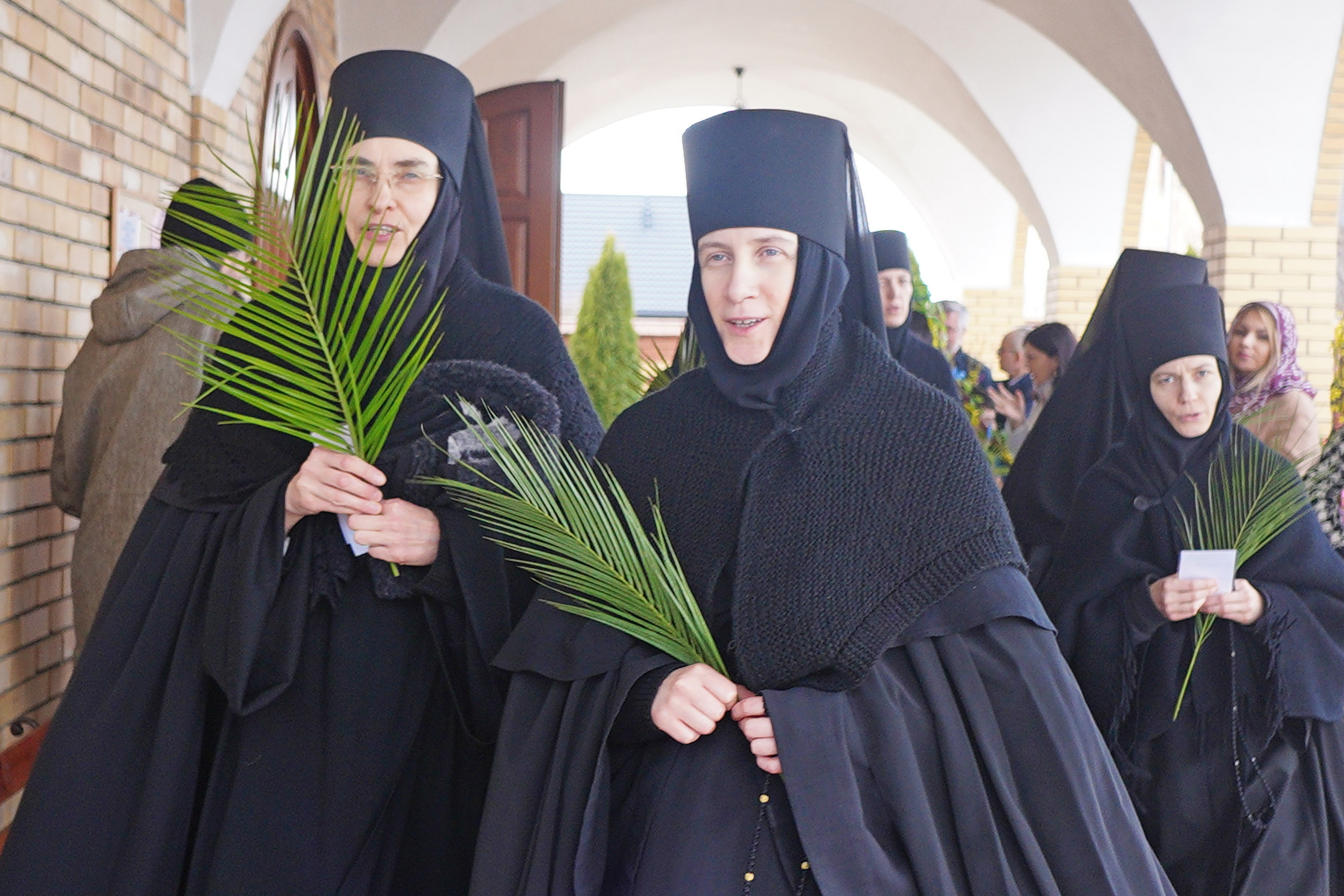 The Palm Sunday in Zwierki Convent