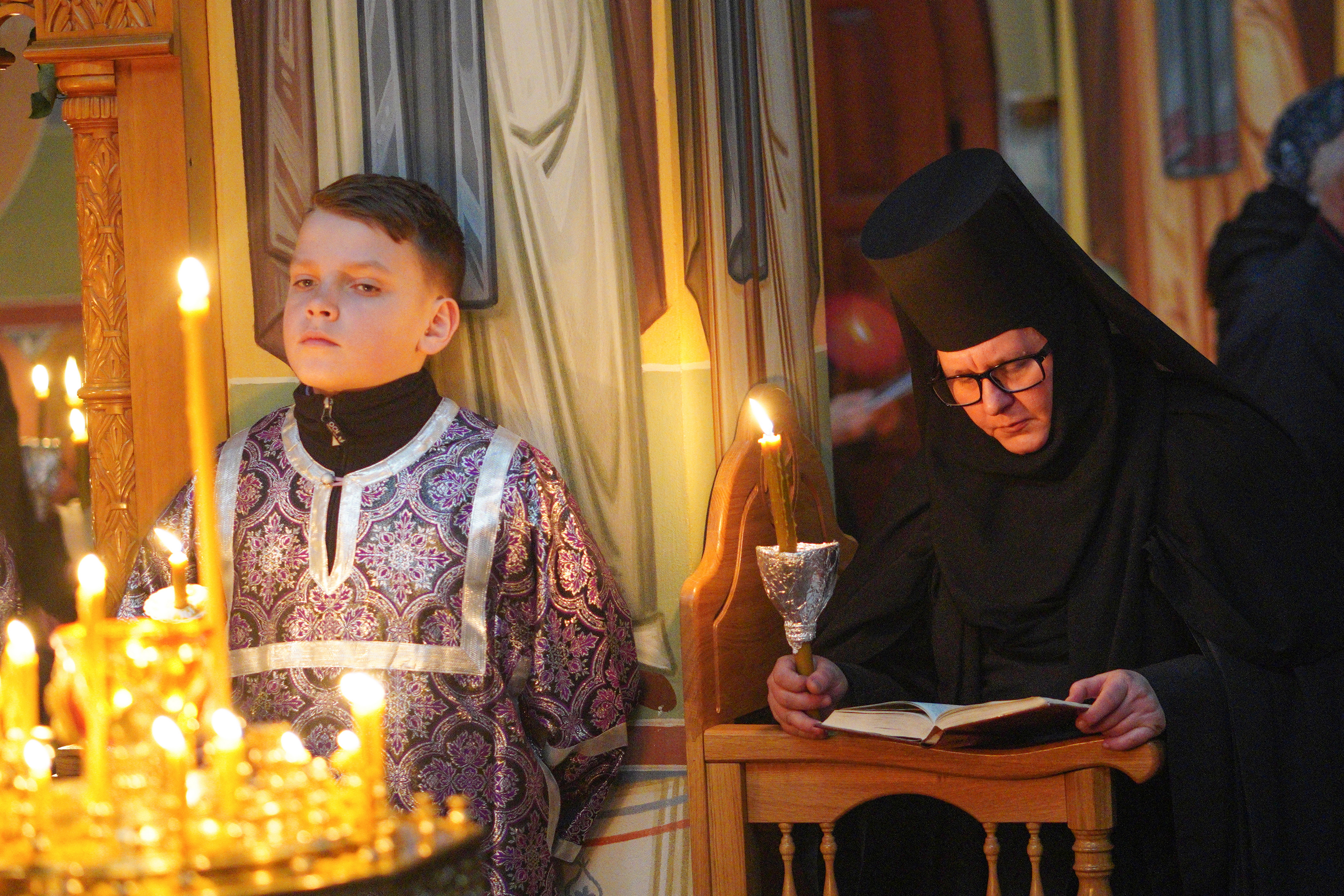 The reading of Twelve Gospels in Zwierki Convent