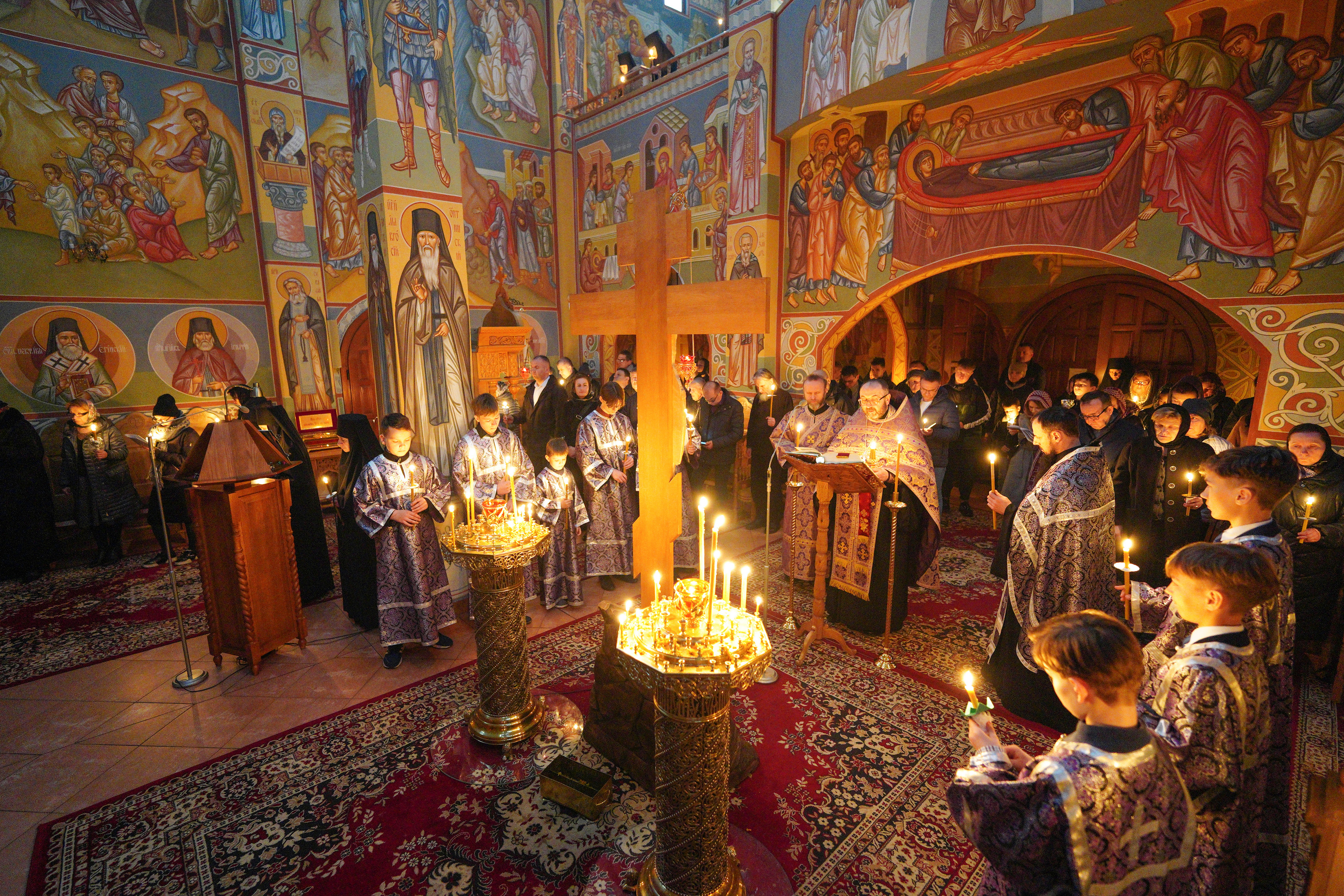 The reading of Twelve Gospels in Zwierki Convent