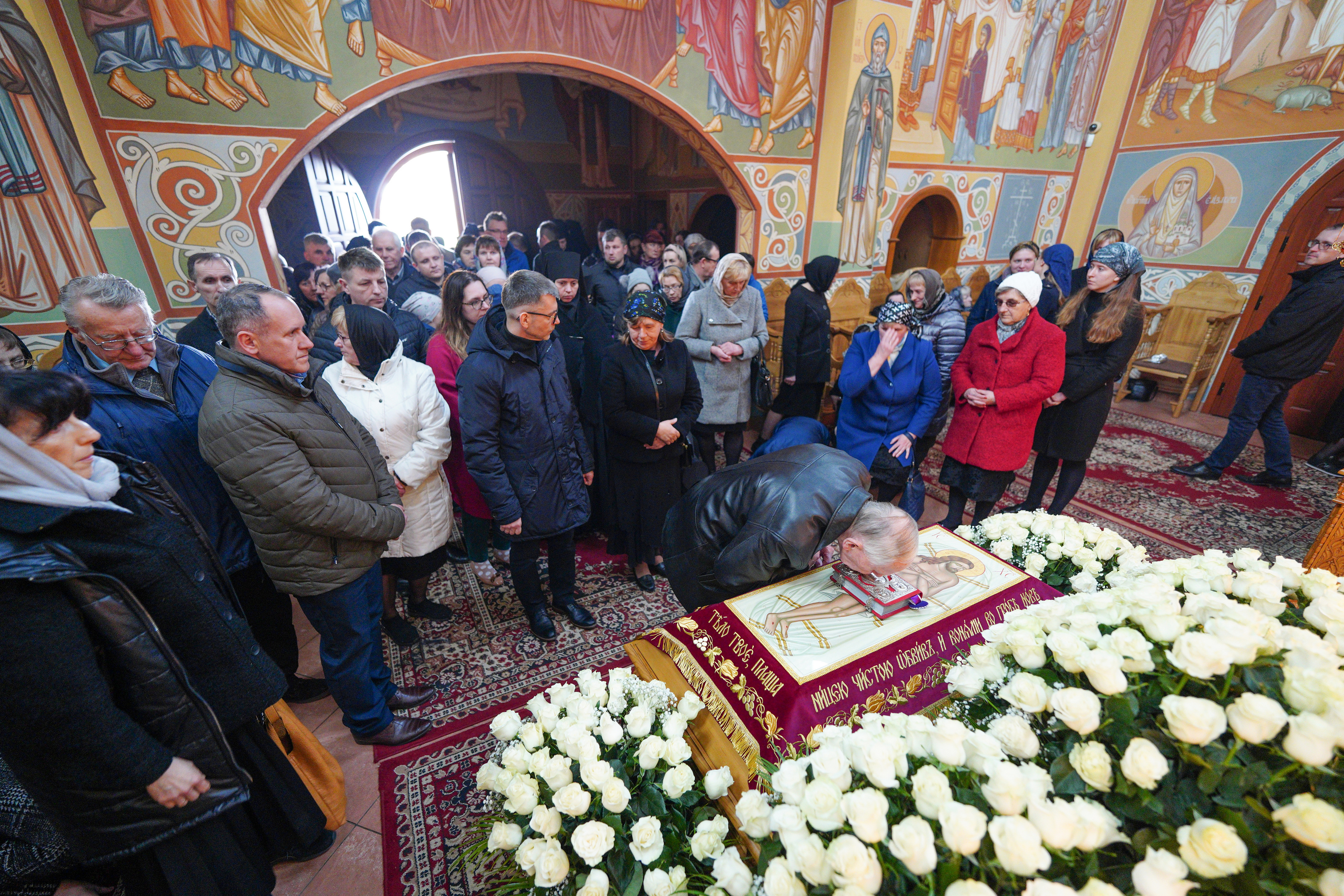 The vespers with taking out of the Epitaphios in Zwierki Convent