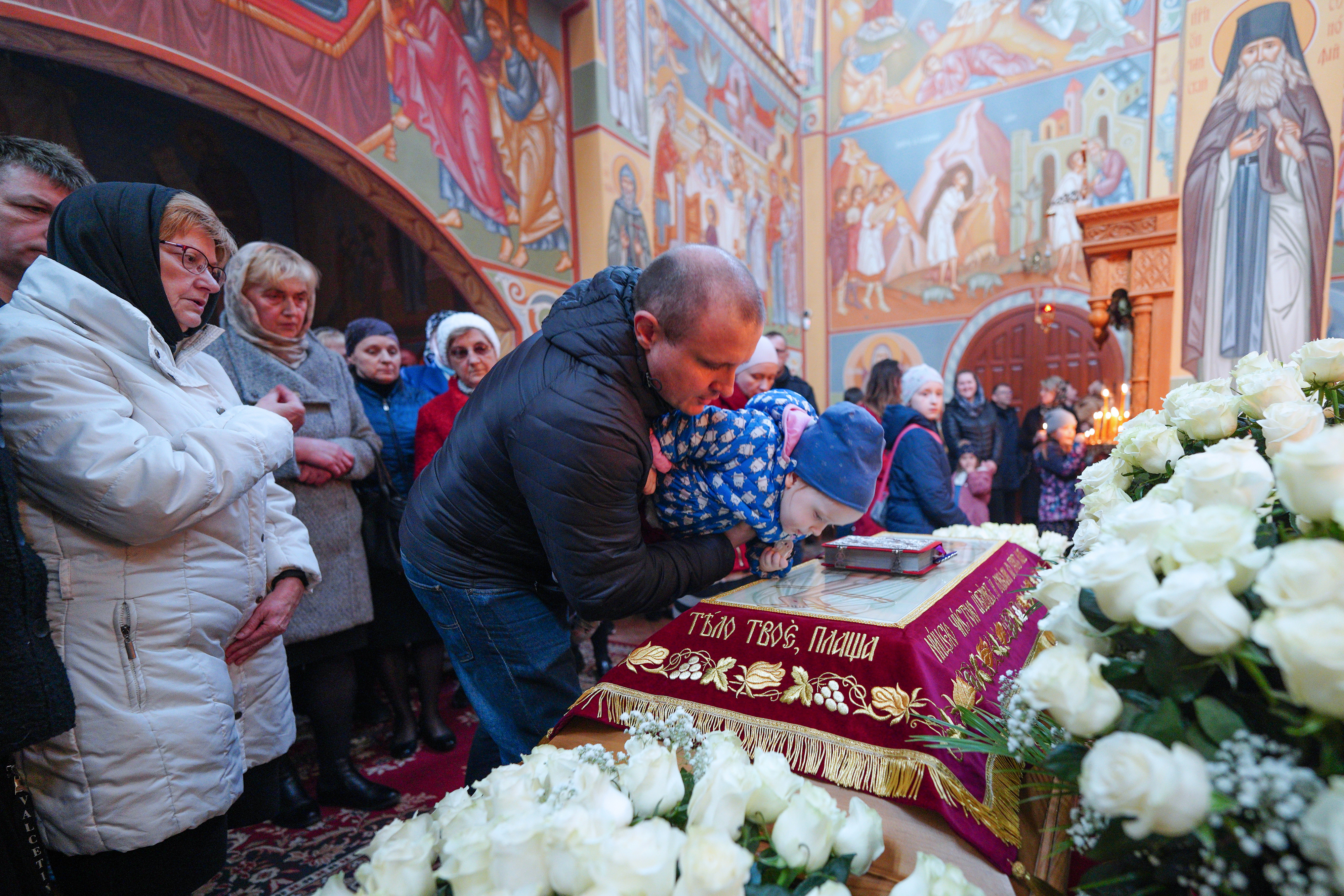 The vespers with taking out of the Epitaphios in Zwierki Convent