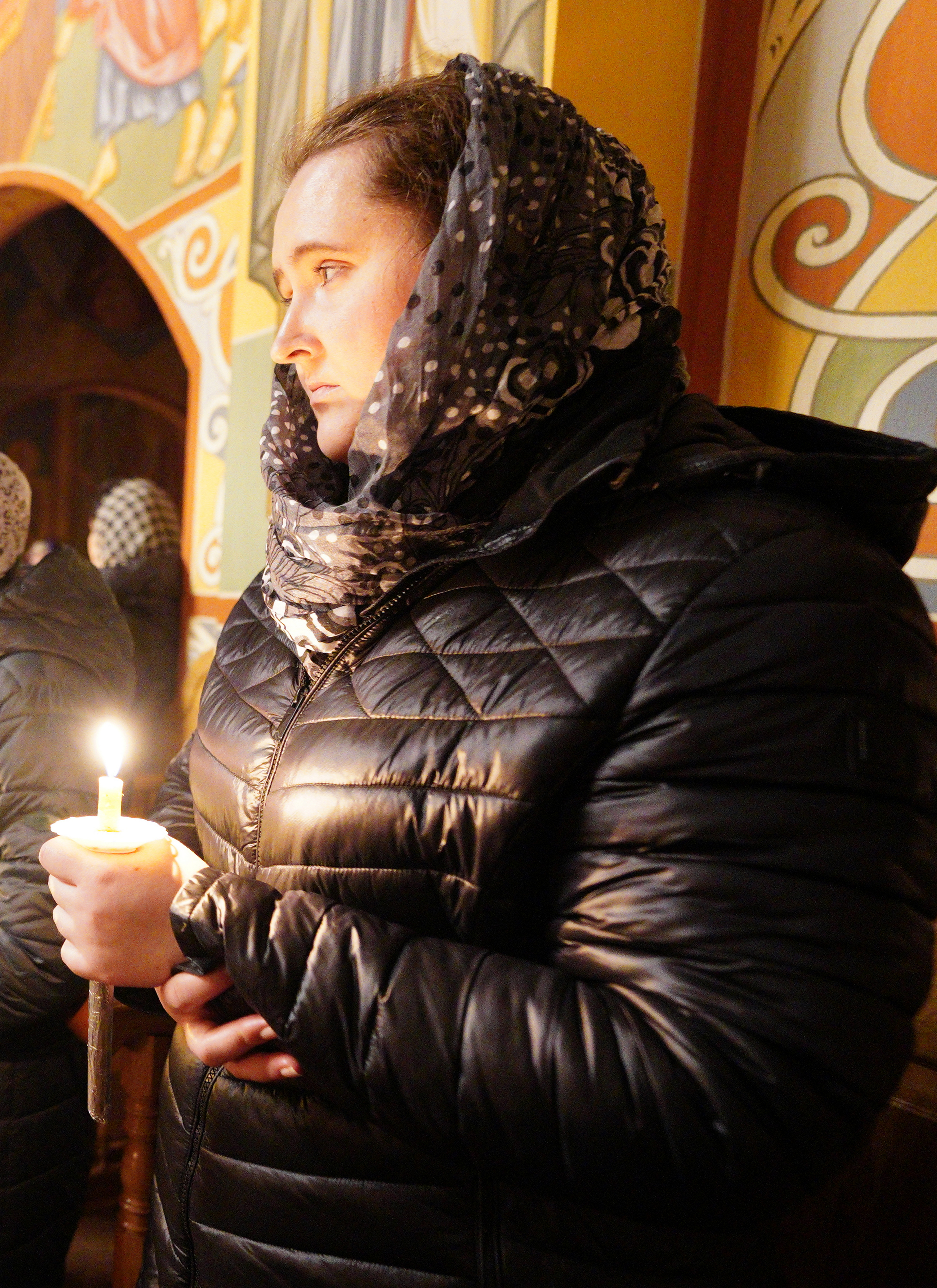 Christ burial service in Zwierki Convent