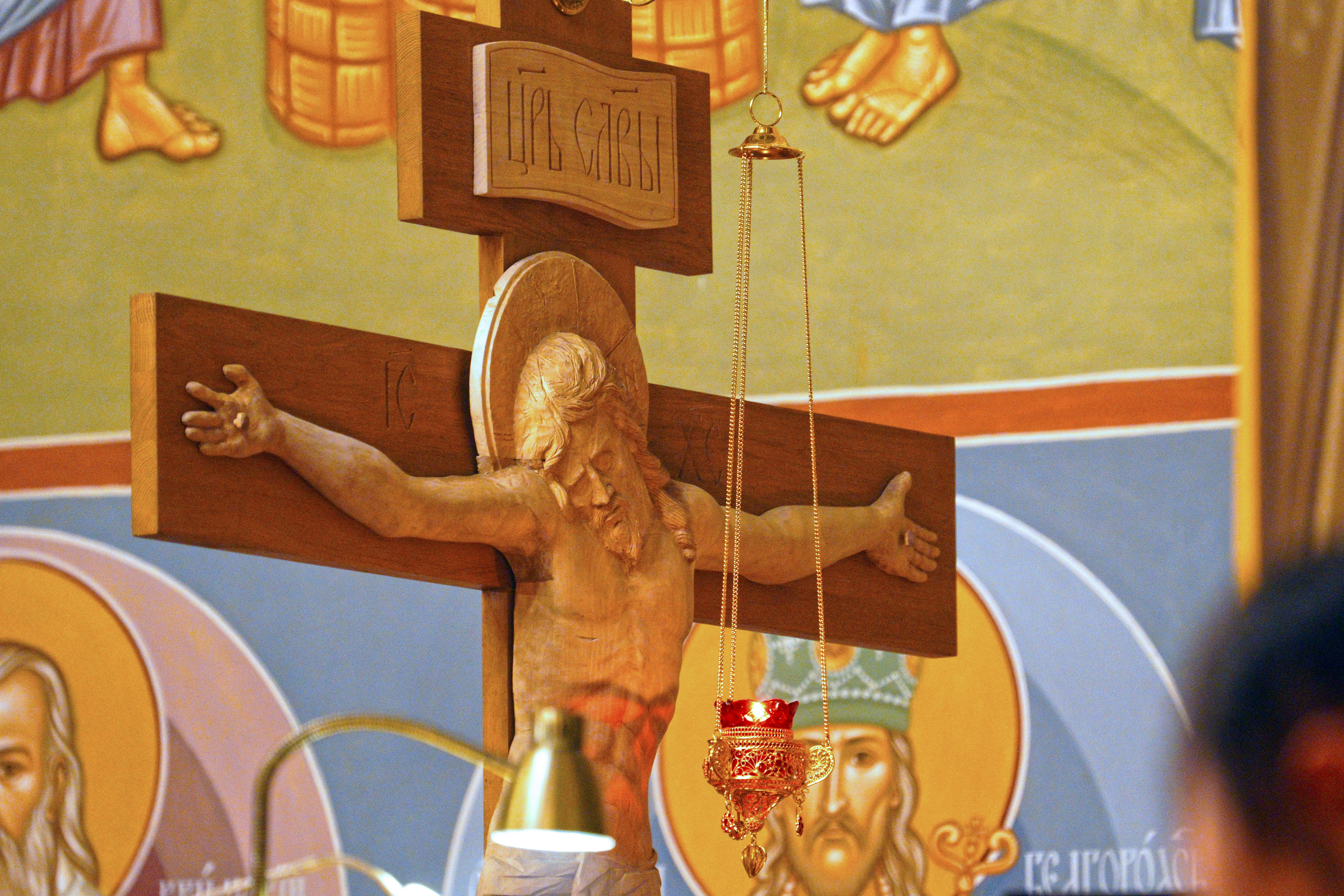 Christ burial service in Zwierki Convent