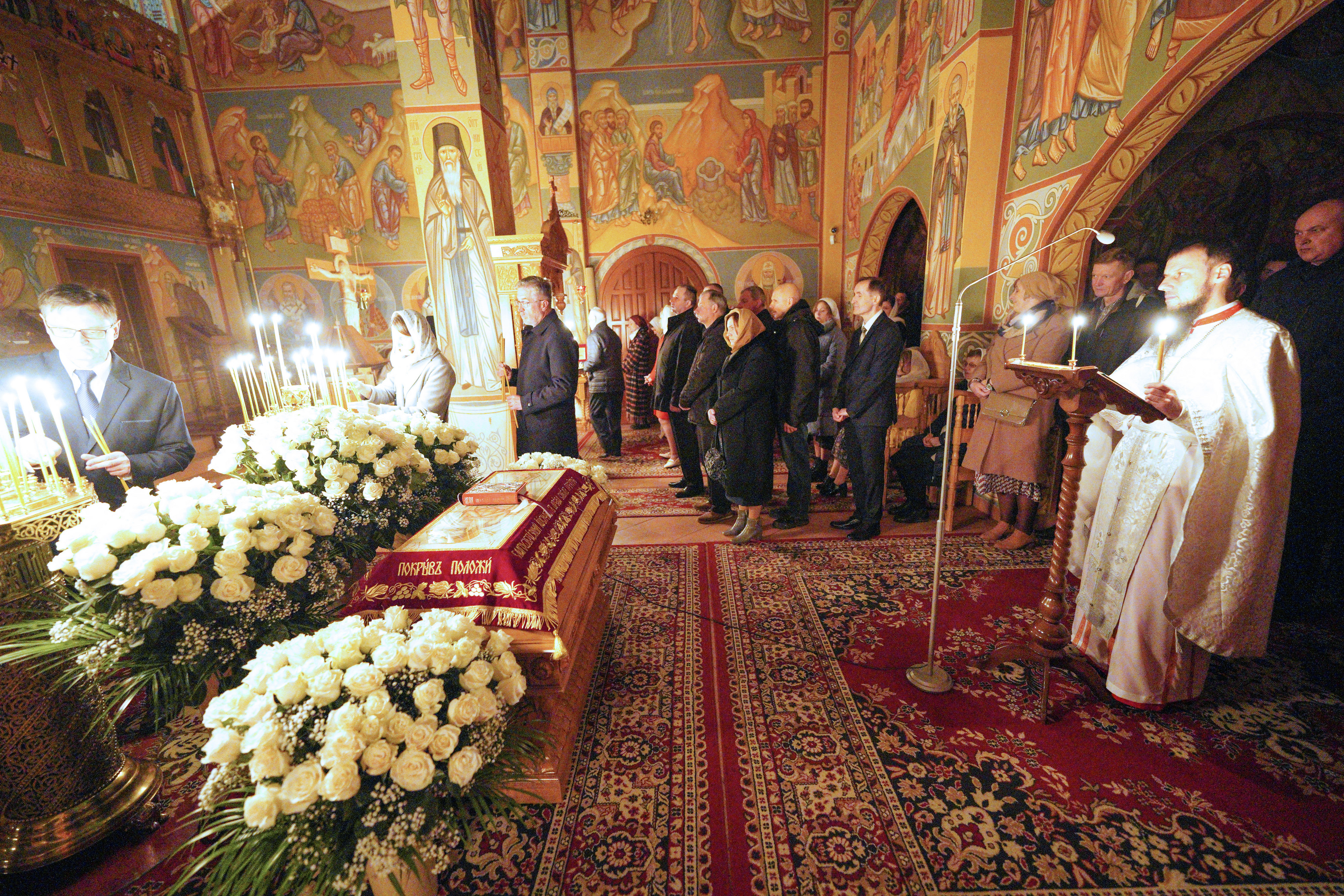 Paschal service in Zwierki Convent