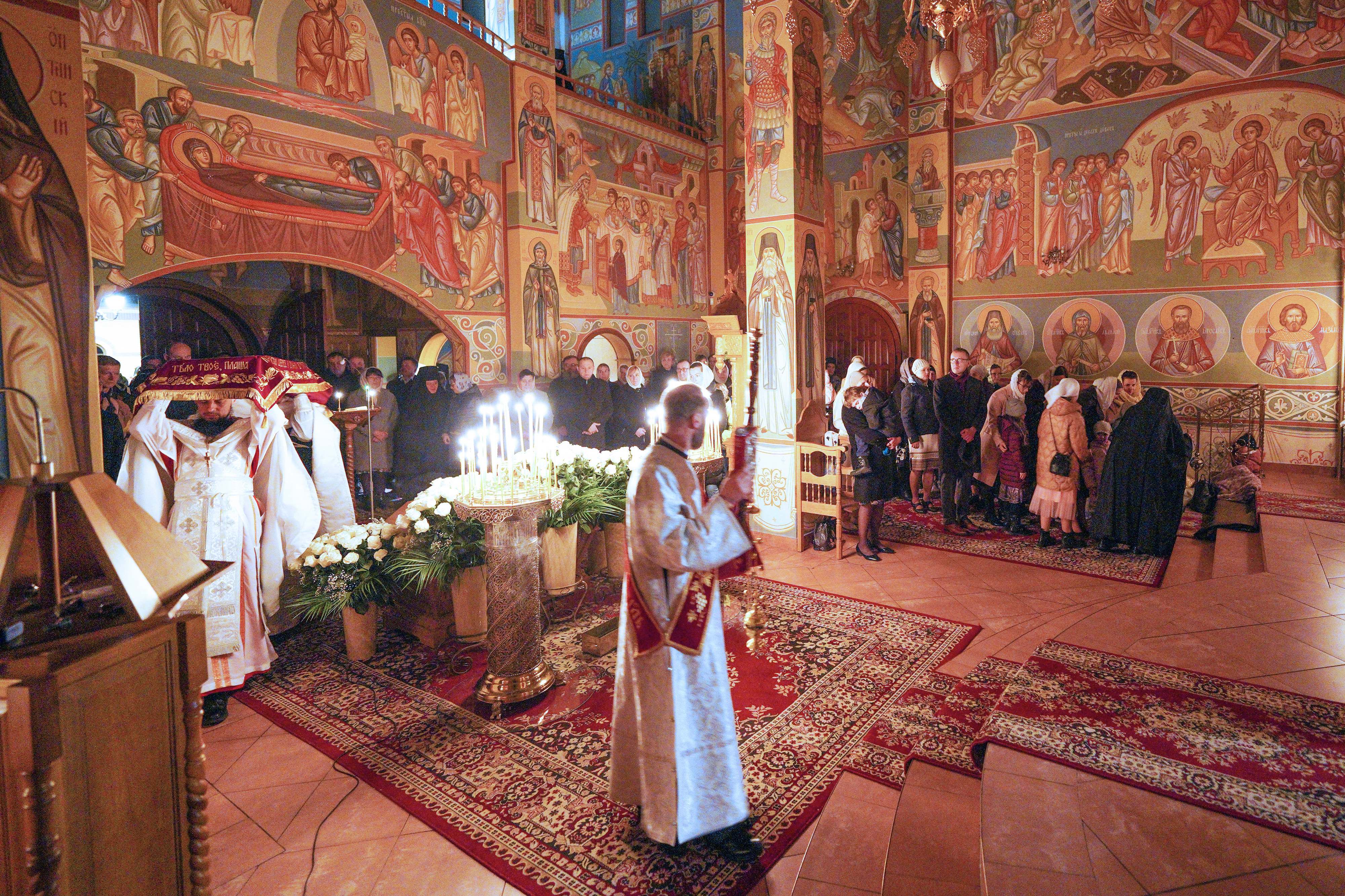 Paschal service in Zwierki Convent