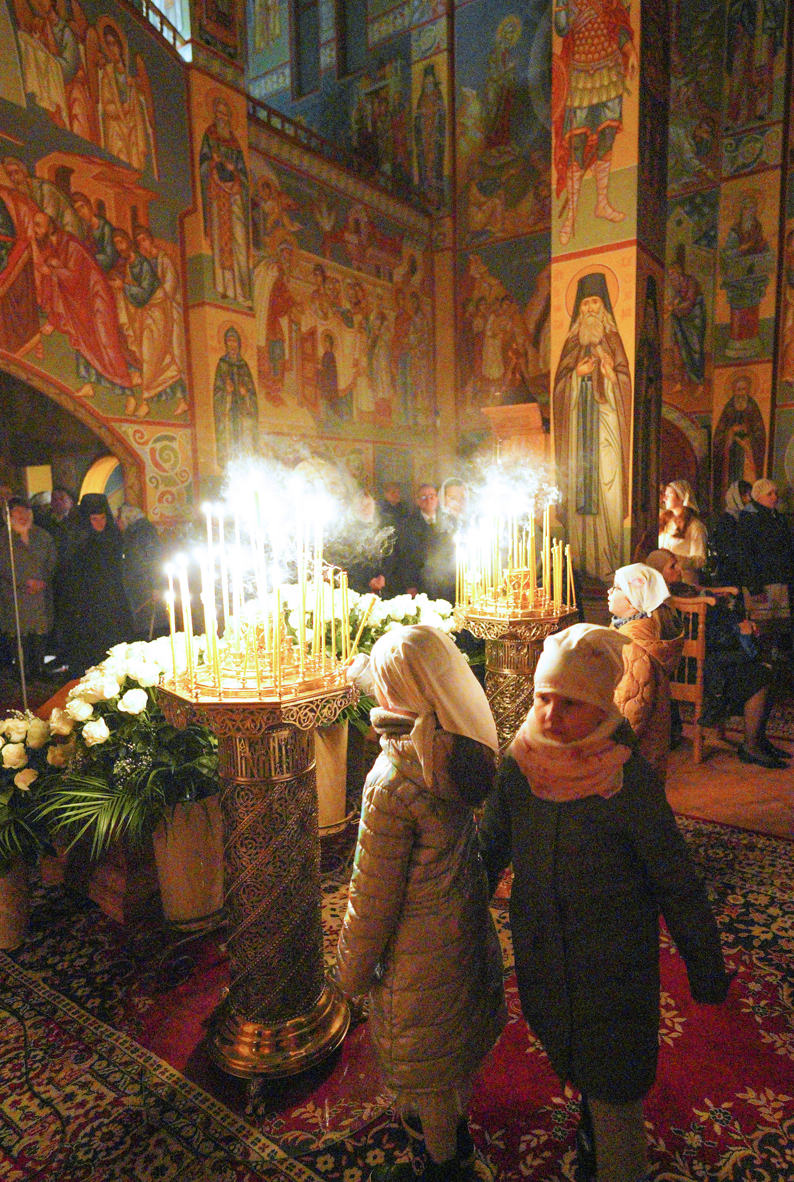 Paschal service in Zwierki Convent