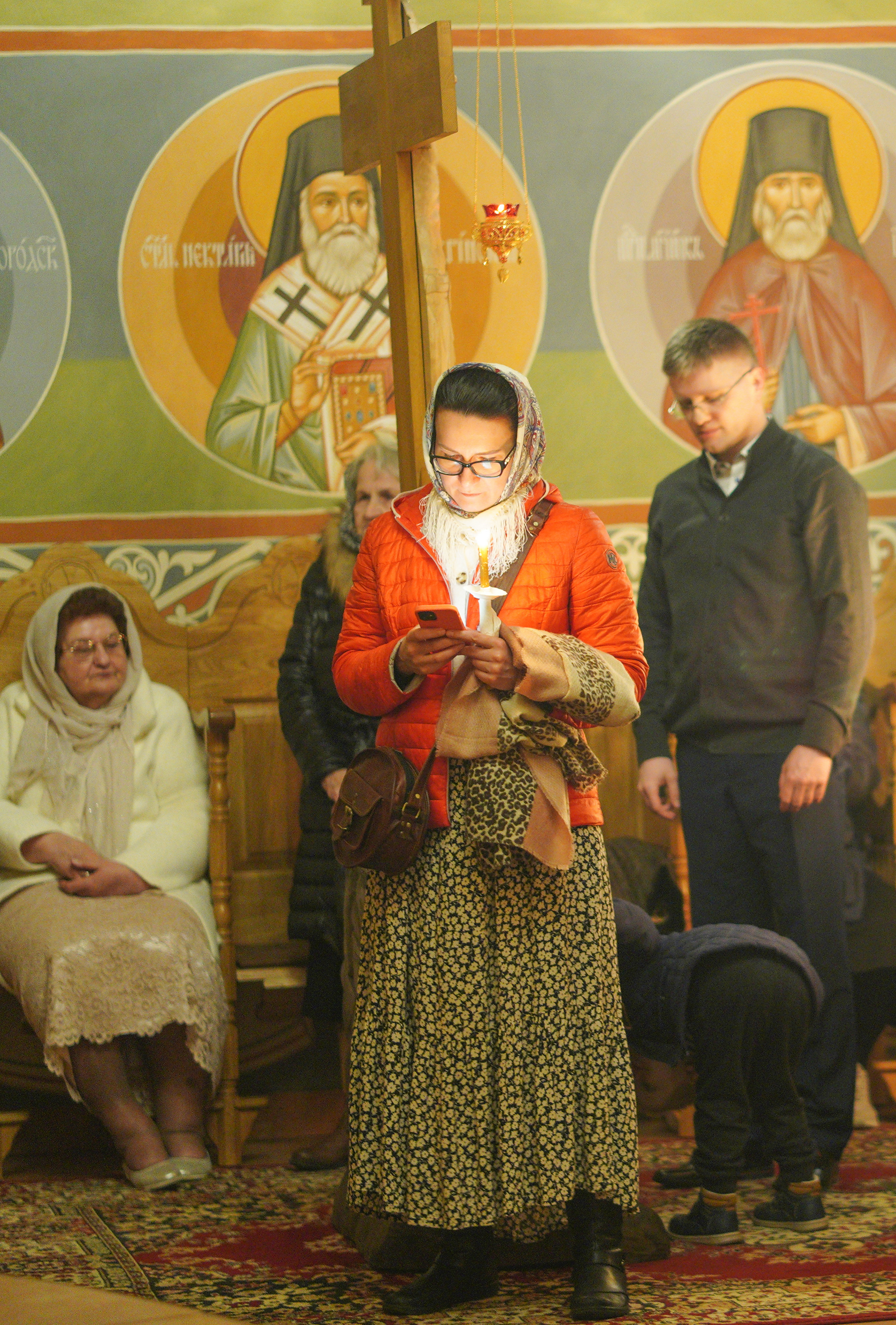 Paschal service in Zwierki Convent
