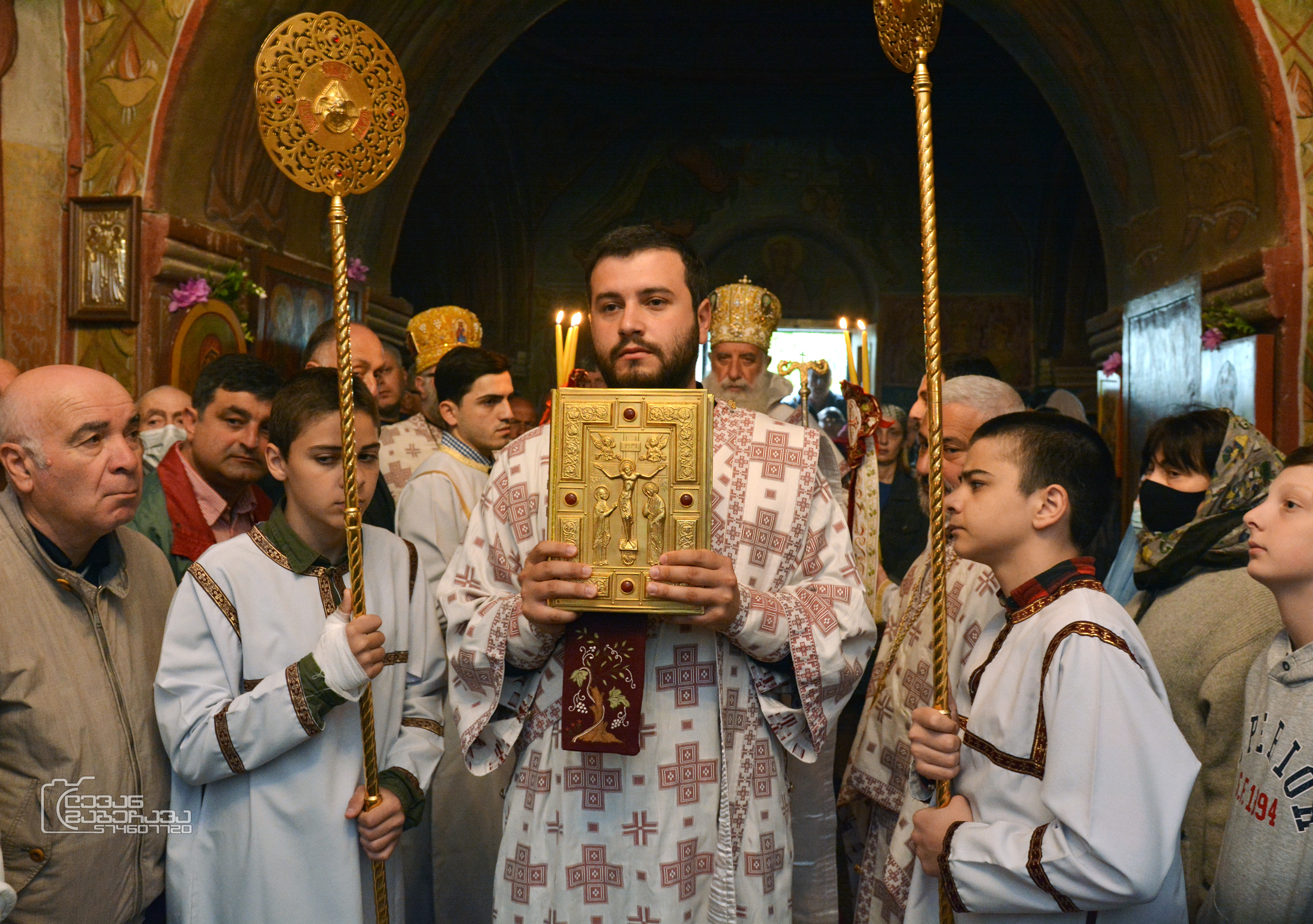 წირვა. ზუგდიდი. საქართველო.