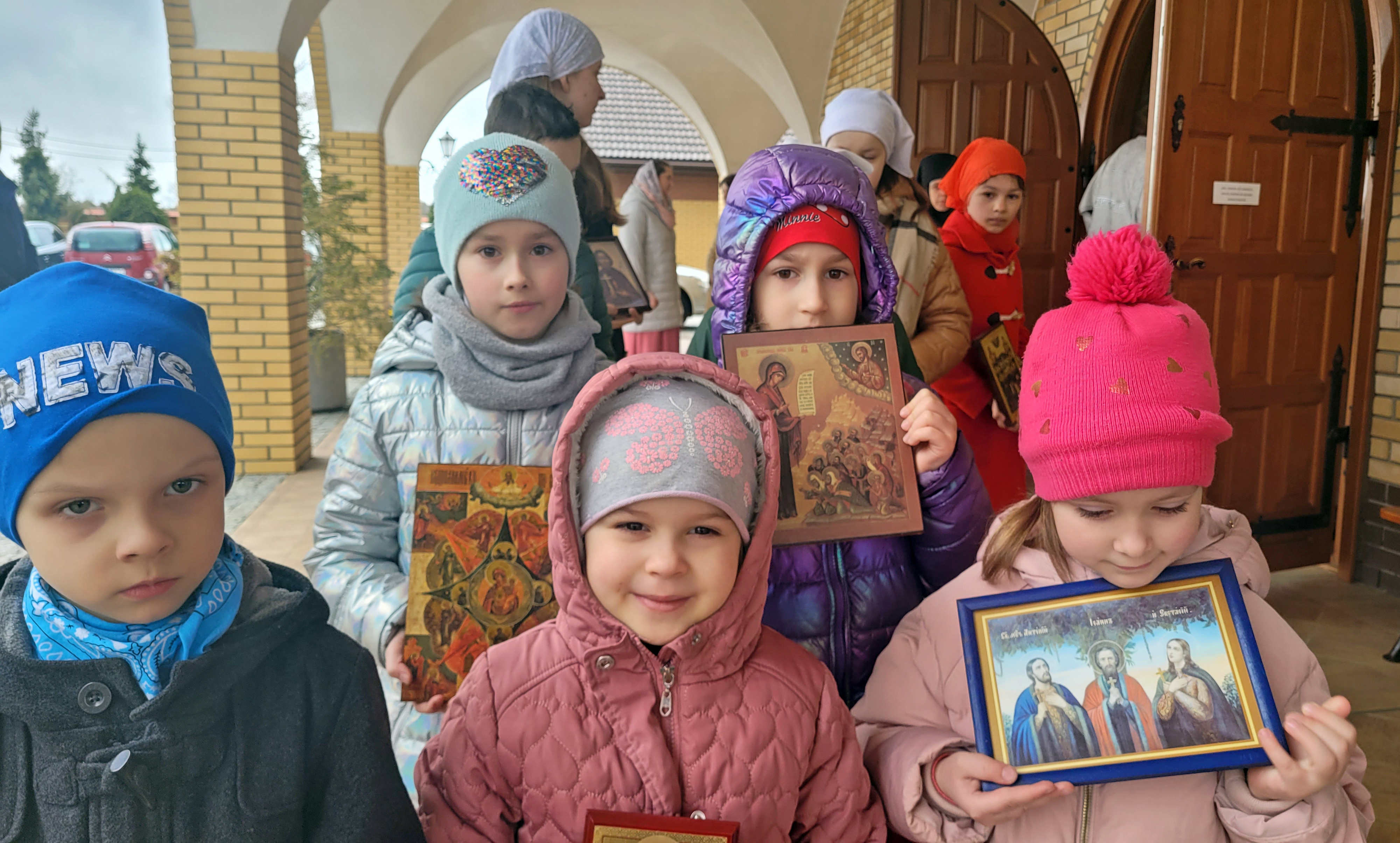 Paschal service in Zwierki Convent