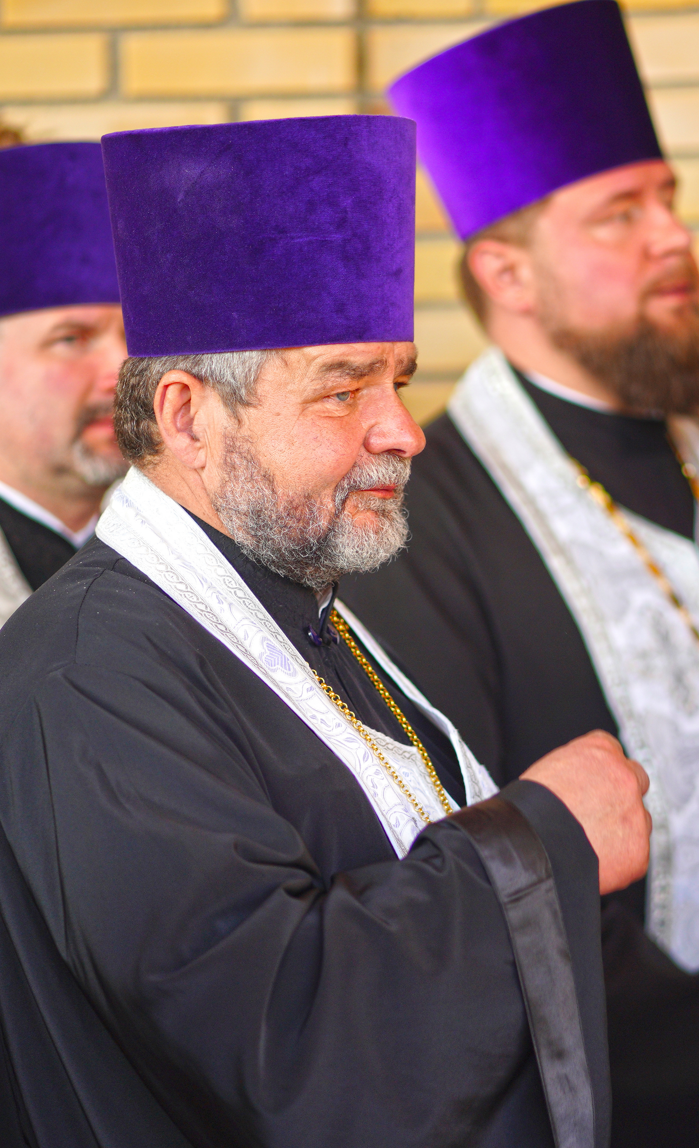 The All-Night Vigil in St. Martyr Gabriel of Zabludów church of Zwierki Convent 