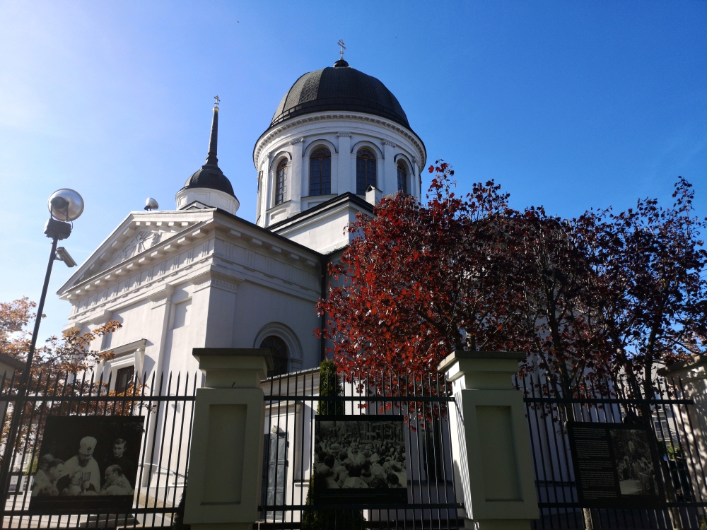 Białostocka katedra prawosławna, wiosna 2022