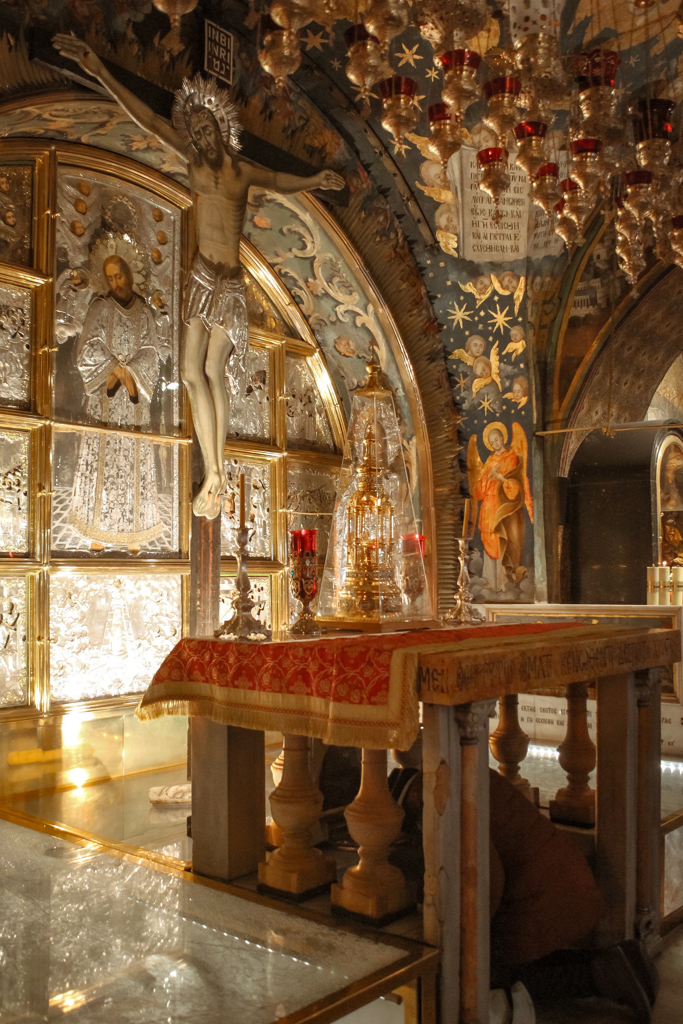 The Orthodox Altar in the Church of the Holy Sepulcher