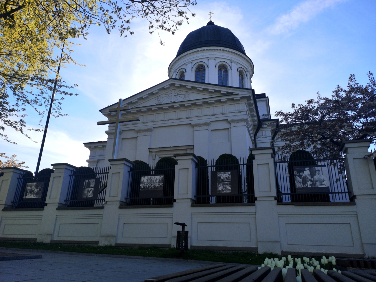 BIałostocka katedra, początek maja 2022