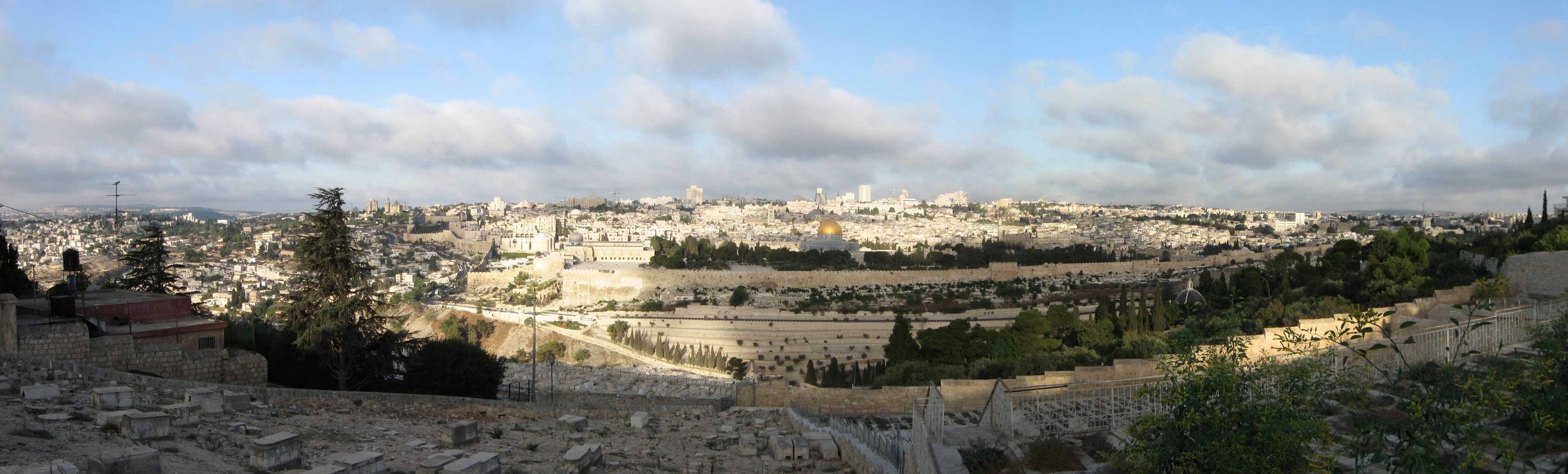 Jerusalem as seen from the Mount of Olives