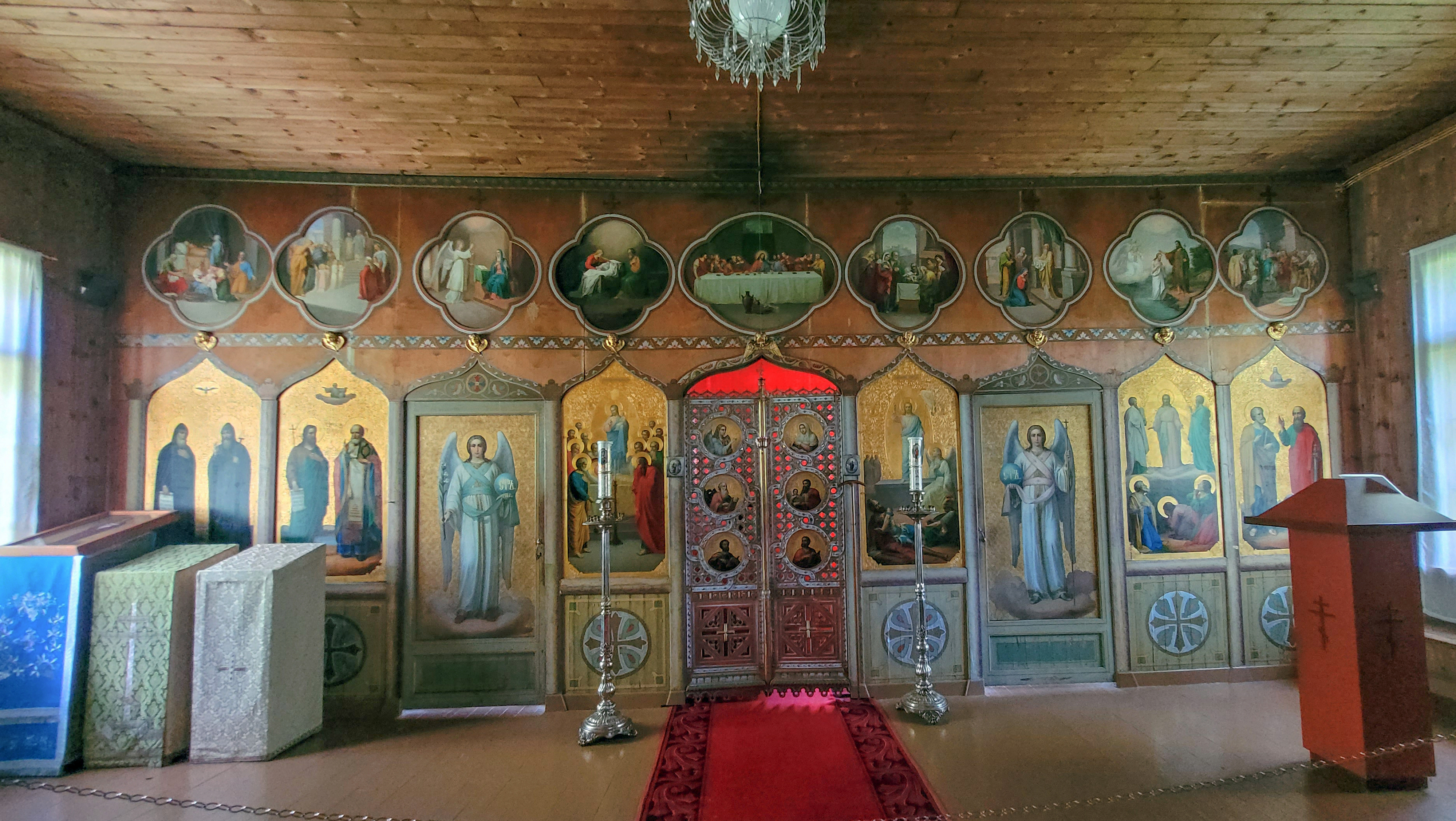 The old church of New Valaamo  Monastery