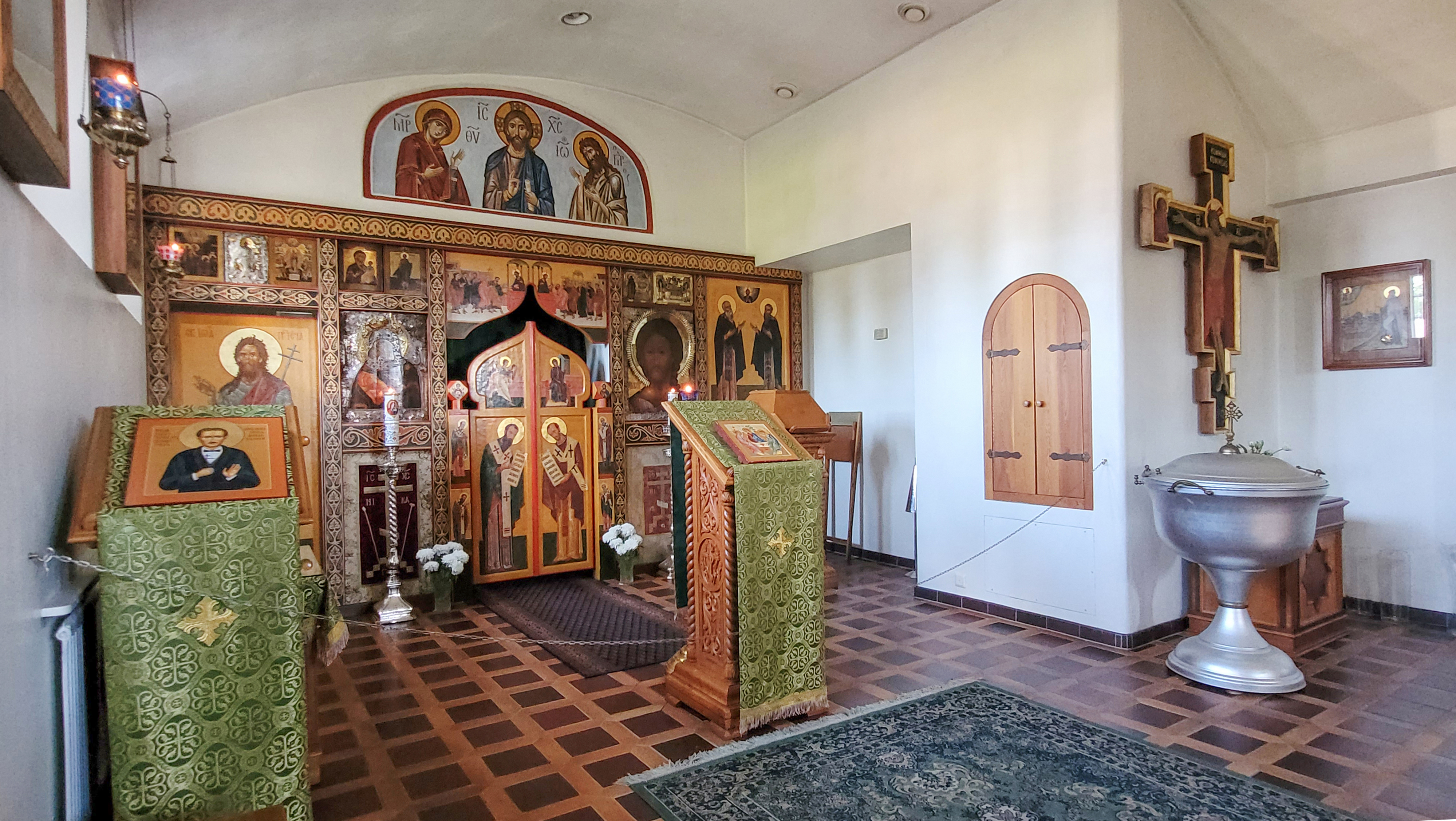 The chapel of the church of New Valaamo  Monastery