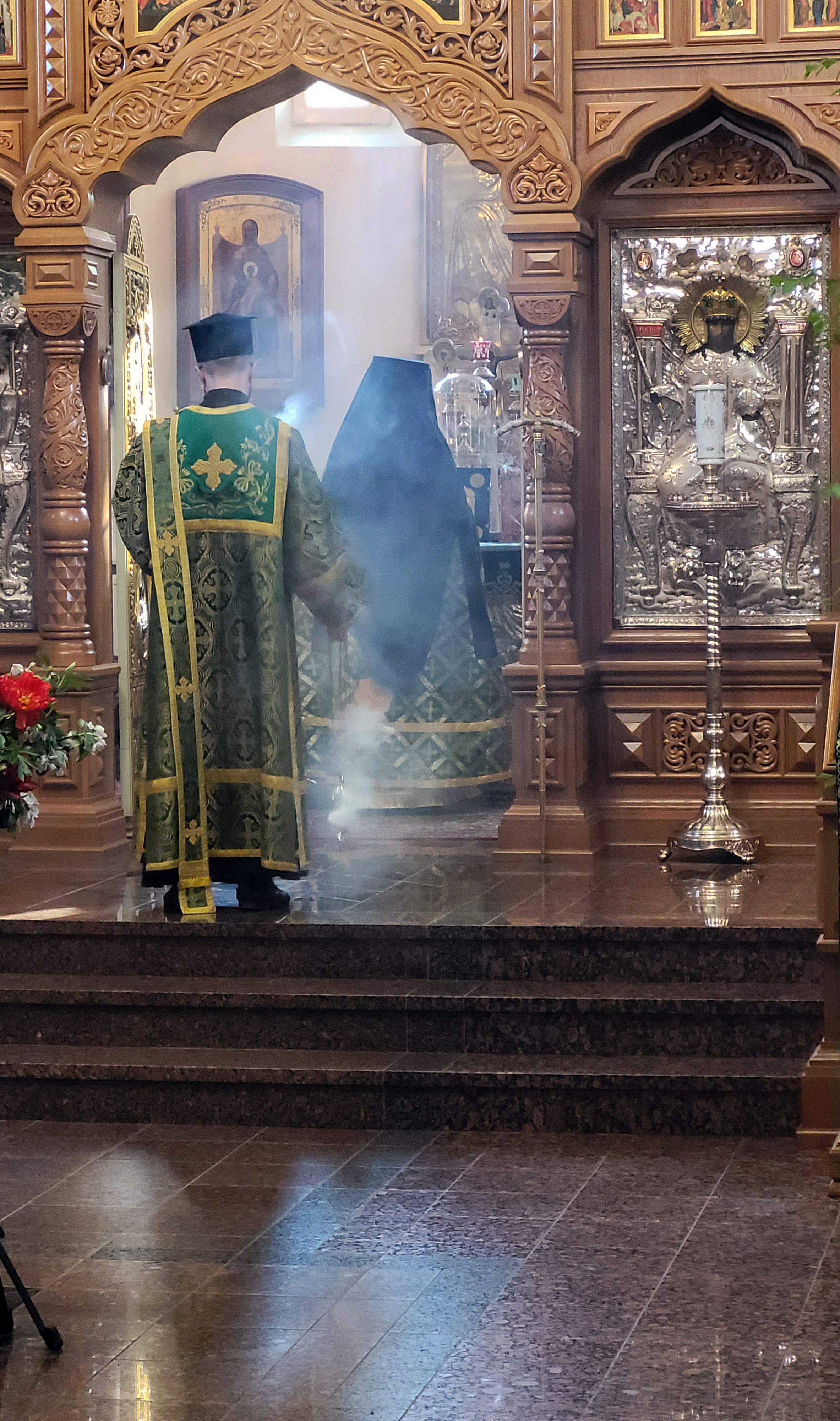 The Divine Liturgy in the New Valaamo Monastery