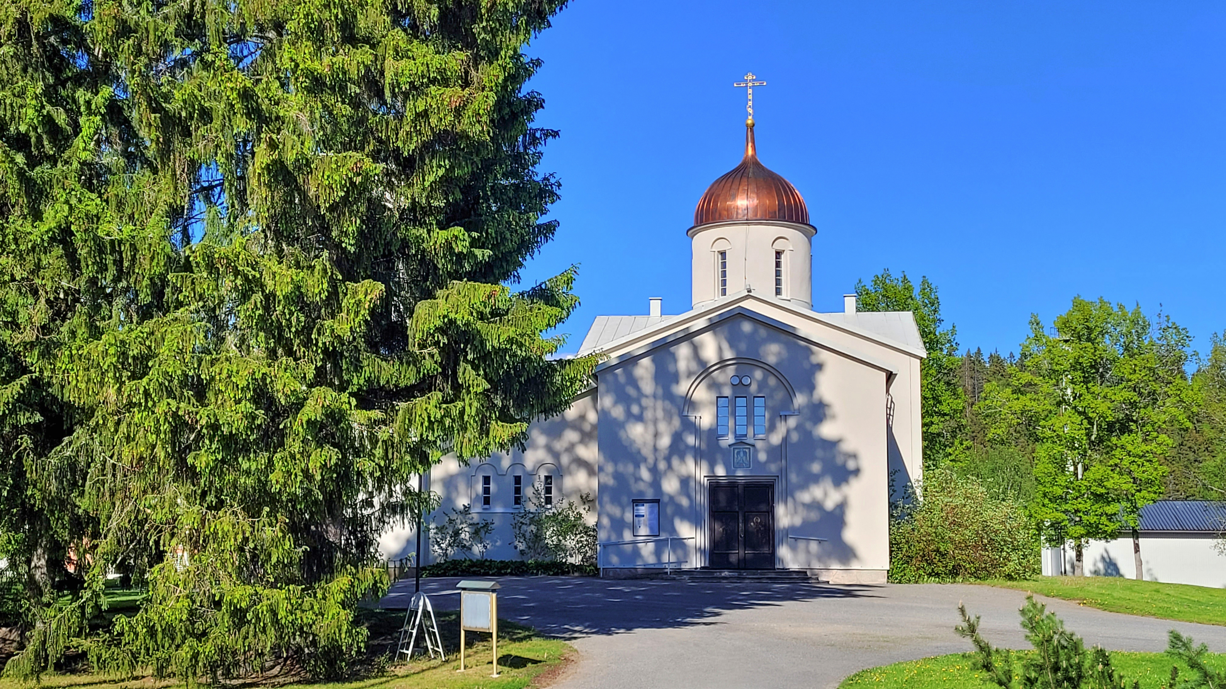 The main church of the New Valaamo Monastery
