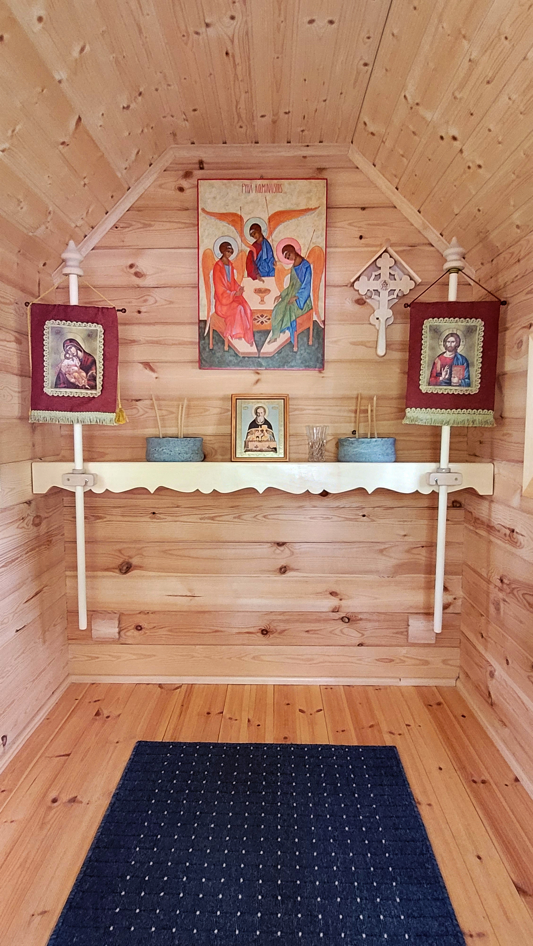 The small chapel of the Lintula Convent