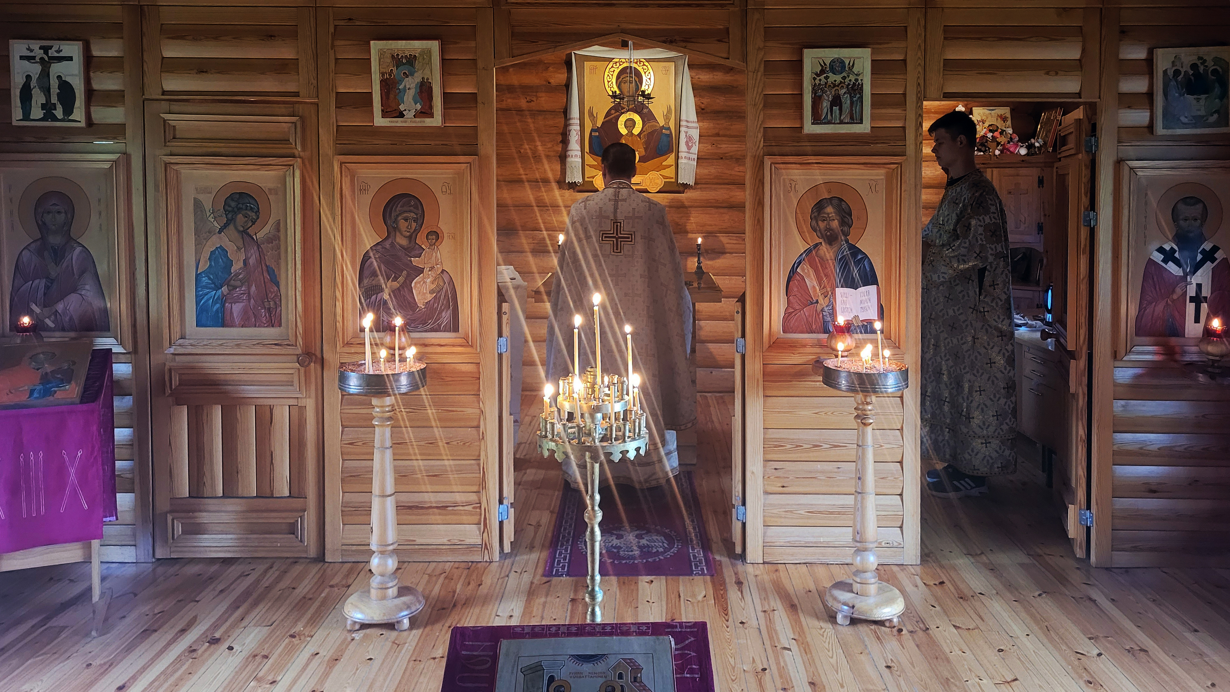 The Orthodox church in Kaunisniemi