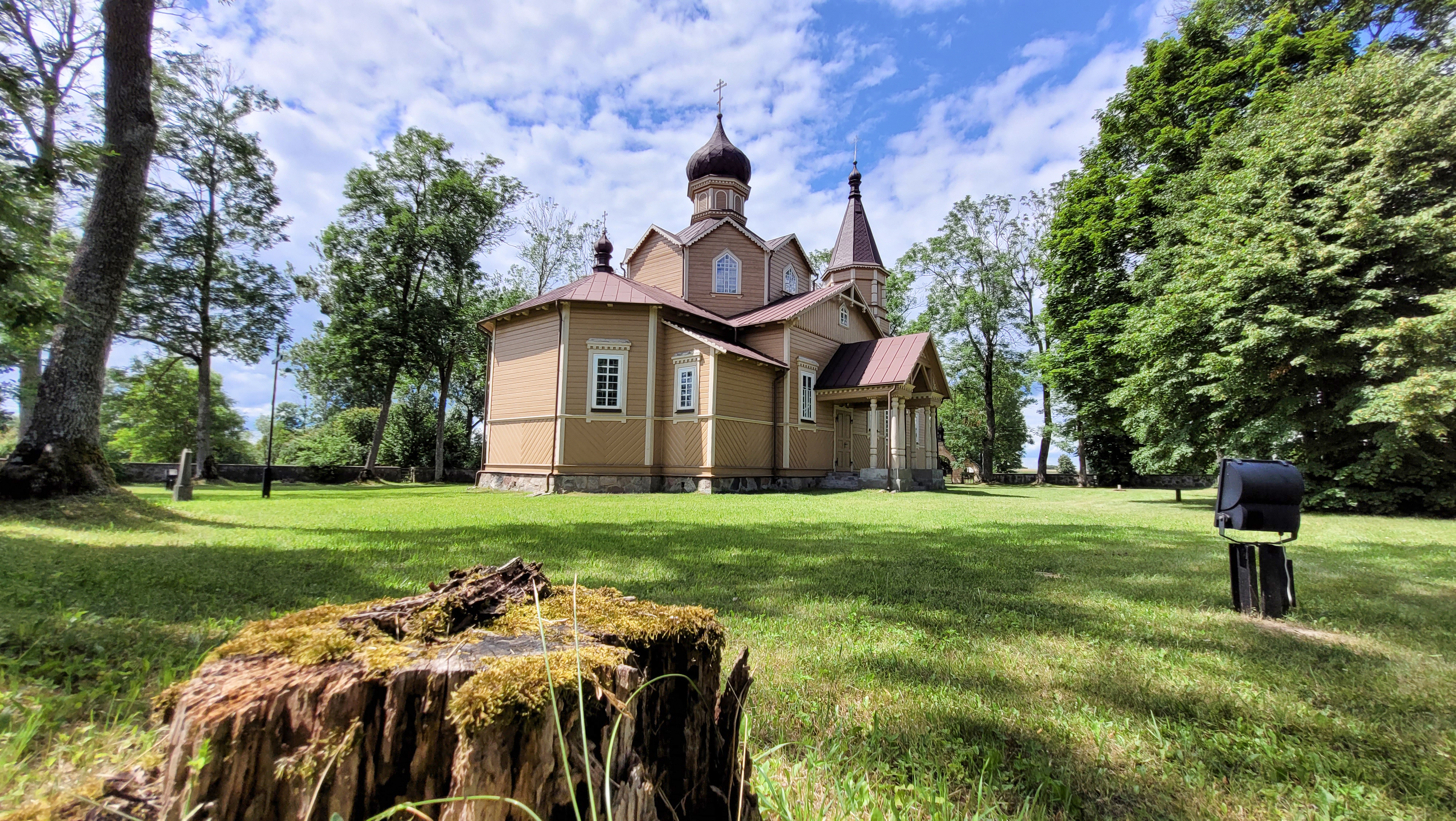 The Orthodox church in Nowa Wola