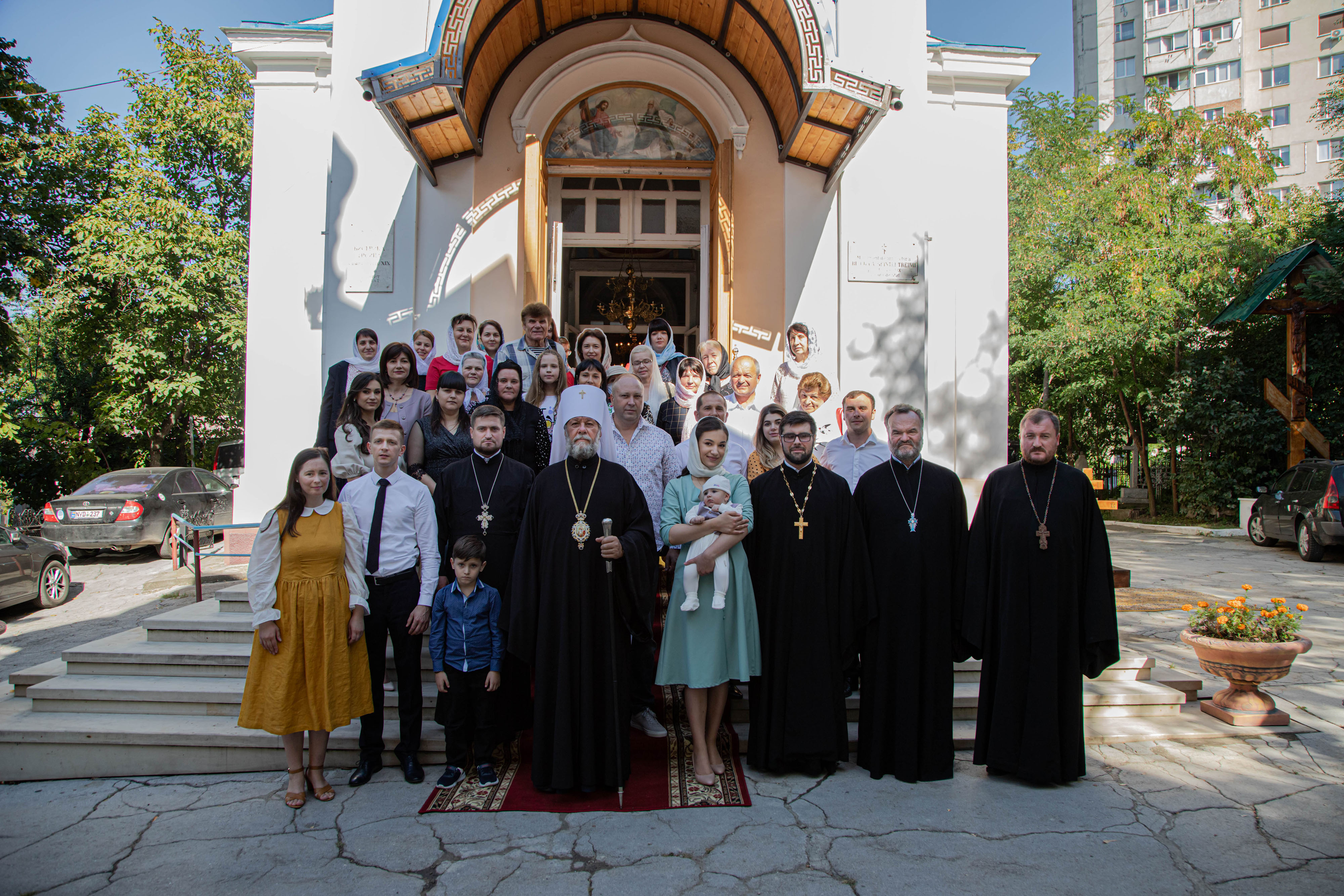 Botezul pruncului Teodor Panas
