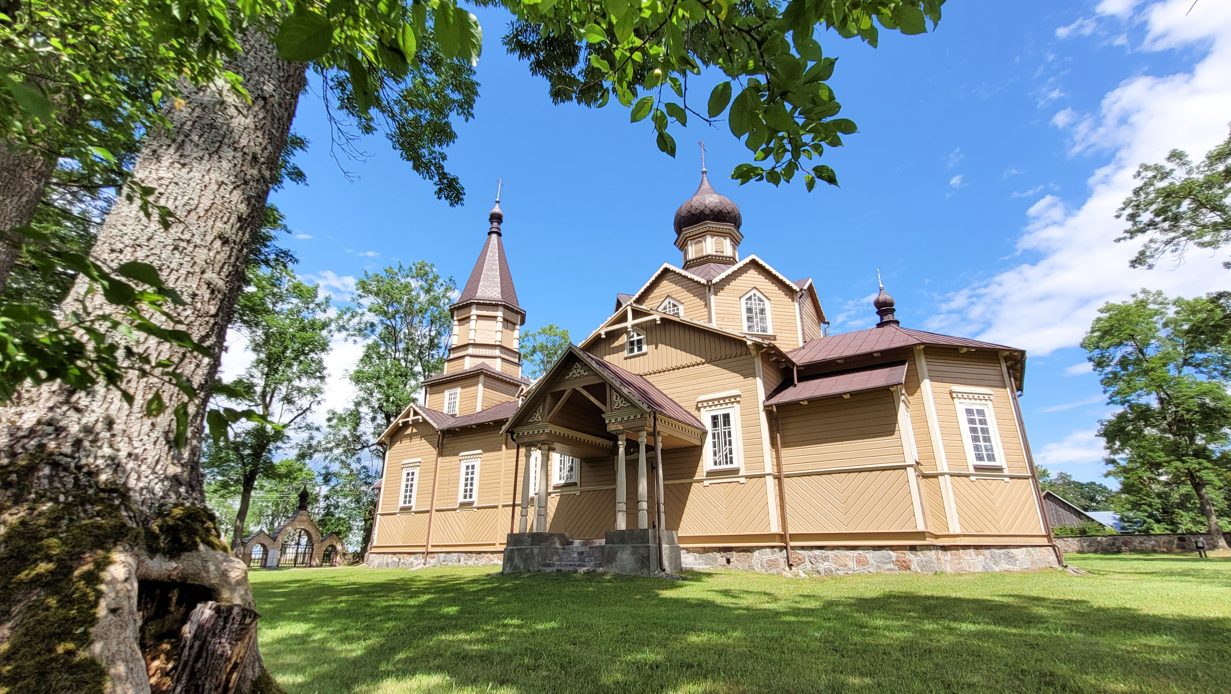 The Orthodox church in Nowa Wola