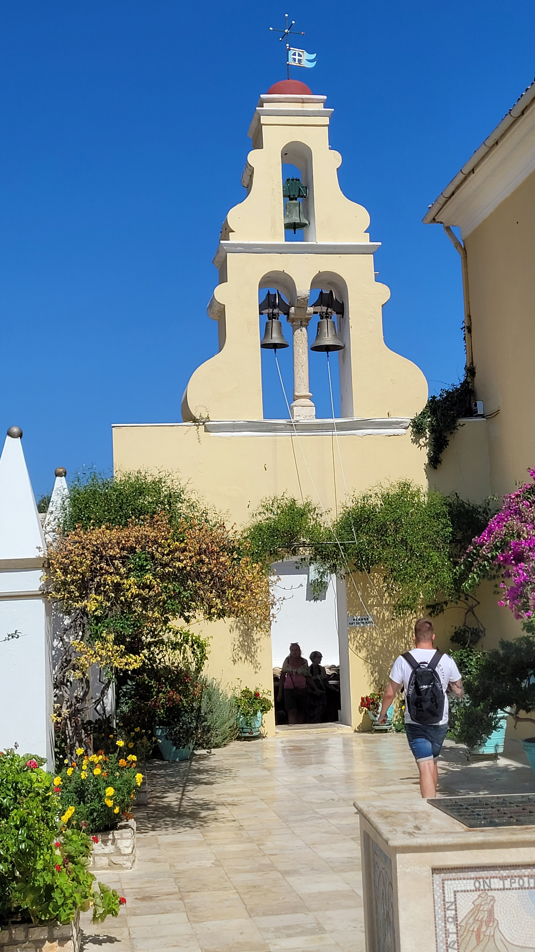 Paleokastritsa Convent on Corfu