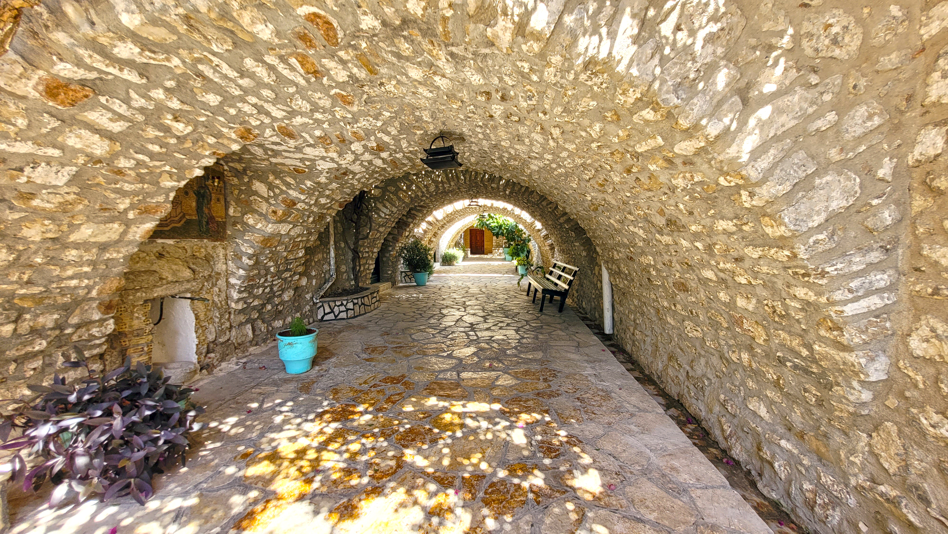 Paleokastritsa Convent on Corfu 