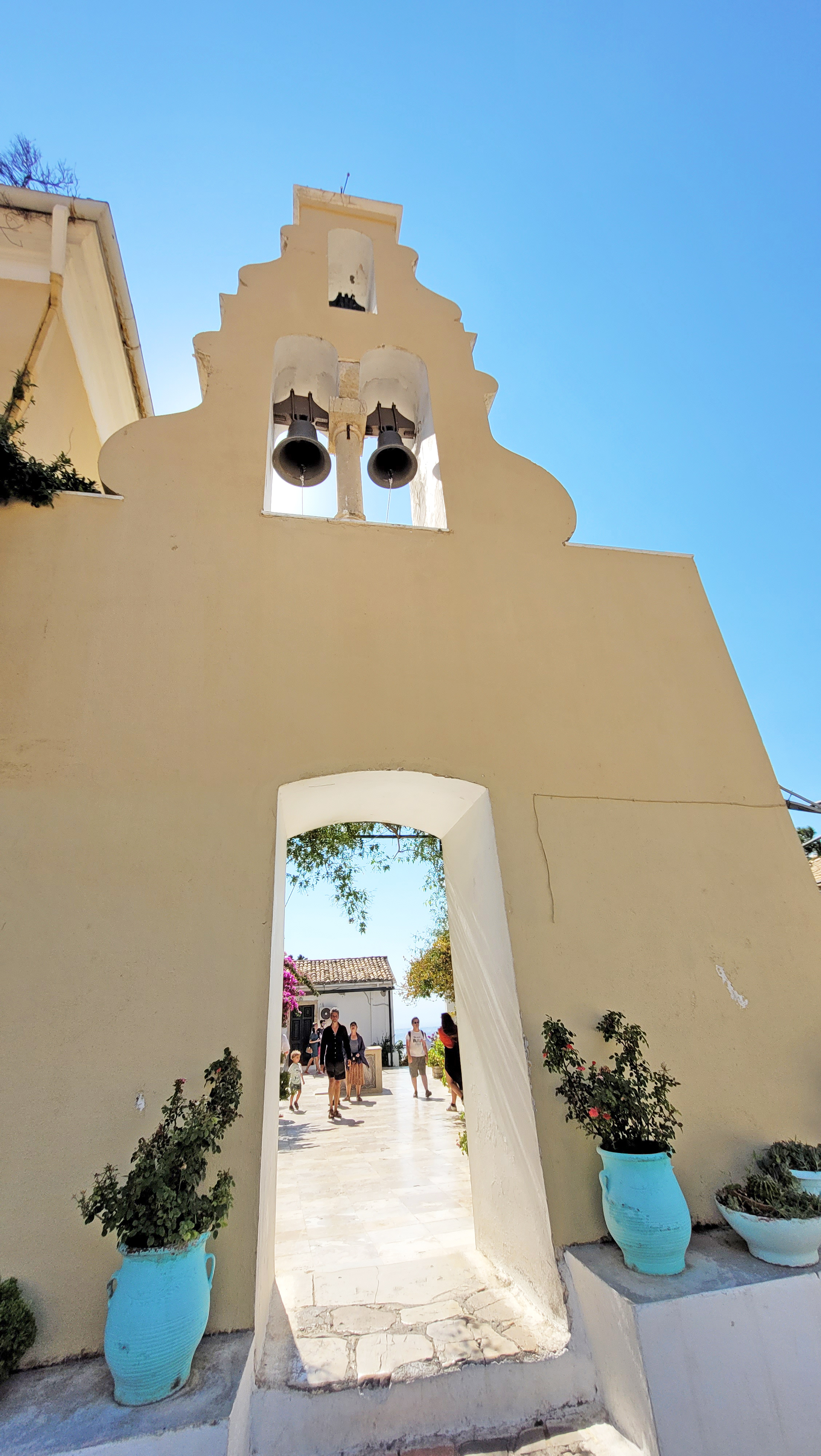 Paleokastritsa Convent on Corfu 