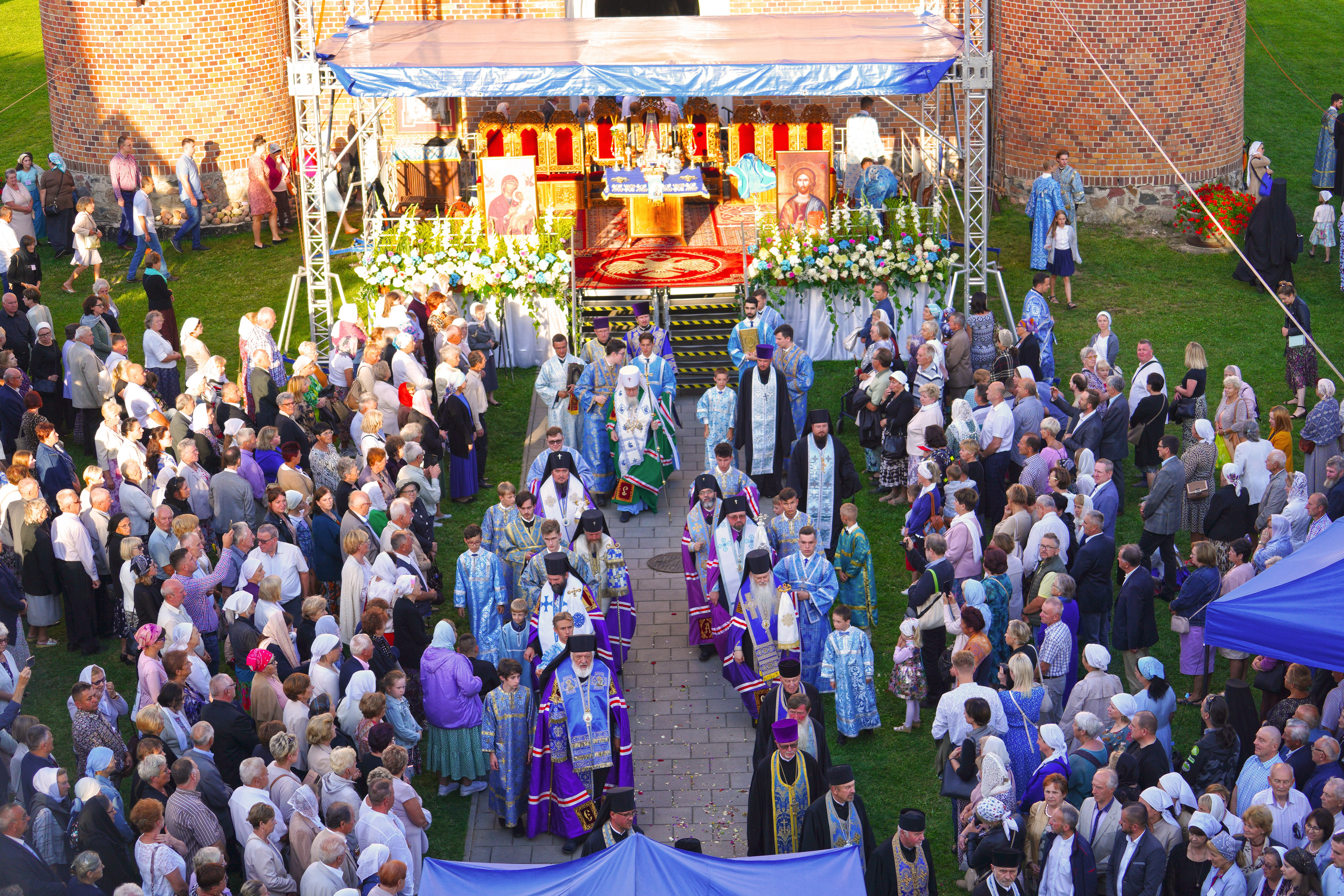 Supraśl Icon of the Mother of God feast in Supraśl Monastery 2022