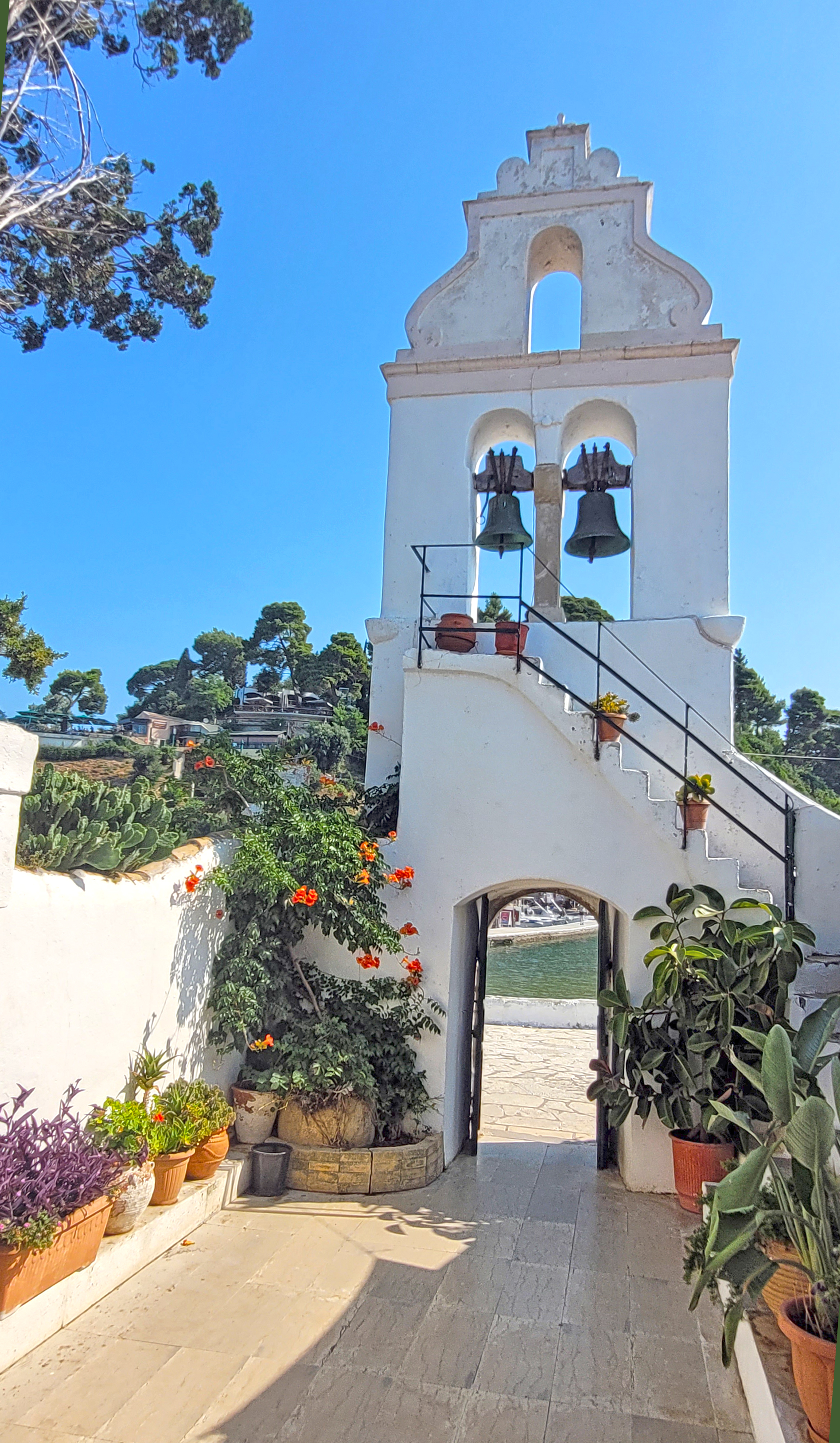 Vlacherna Monastery in Corfu