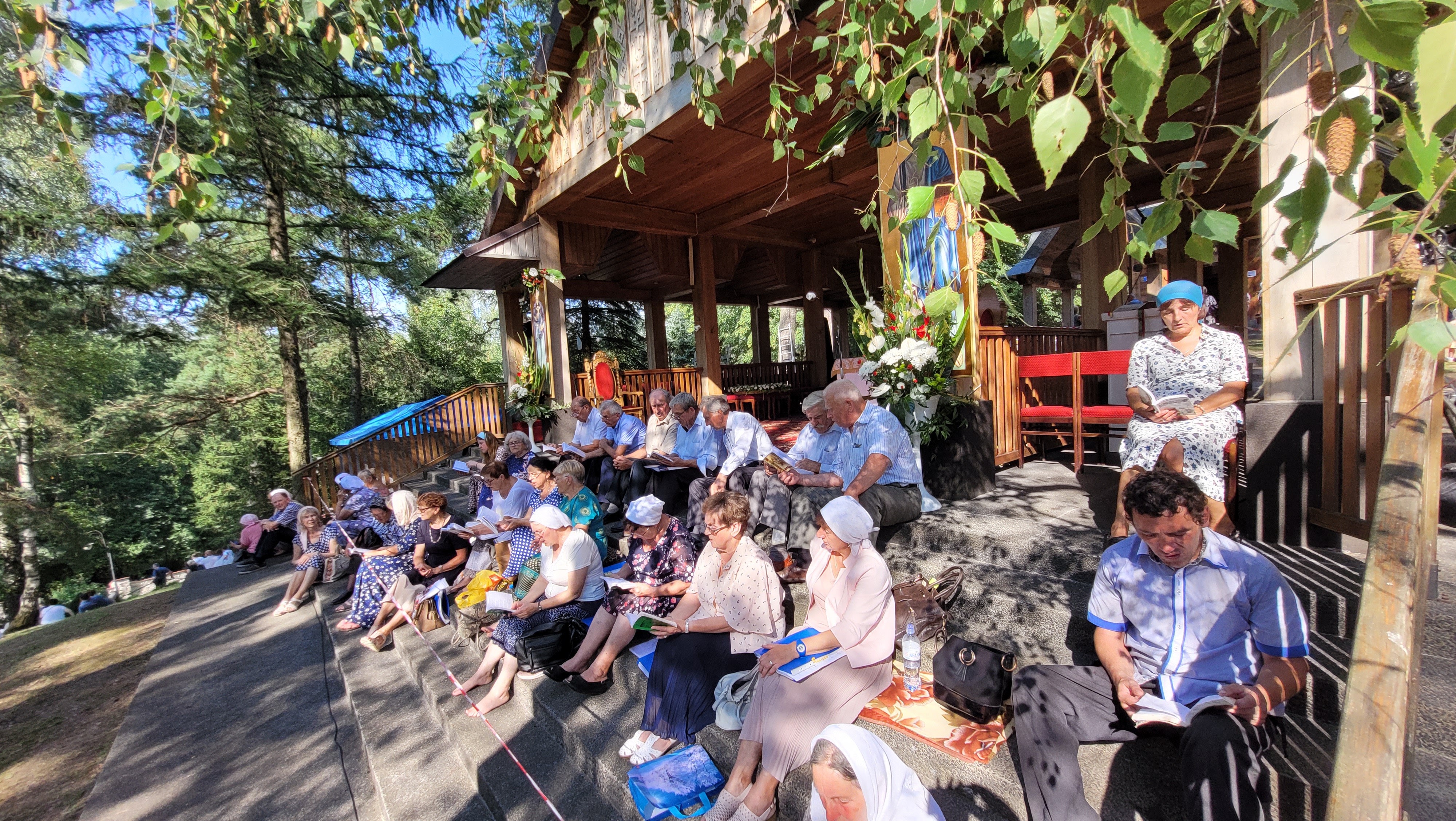 Transfiguration feast on Holy Mountain of Grabarka