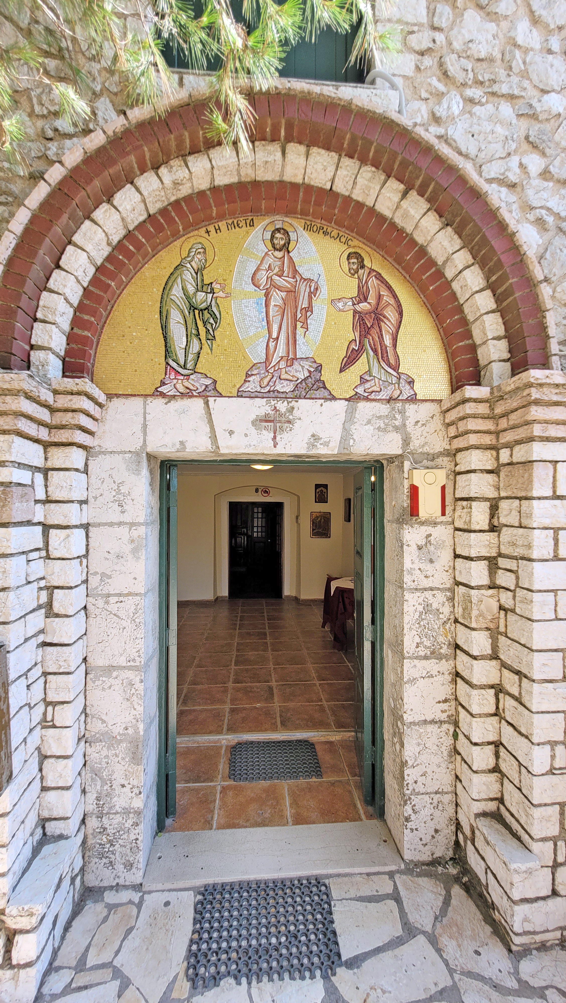 Pantokrator Monastery in Corfu