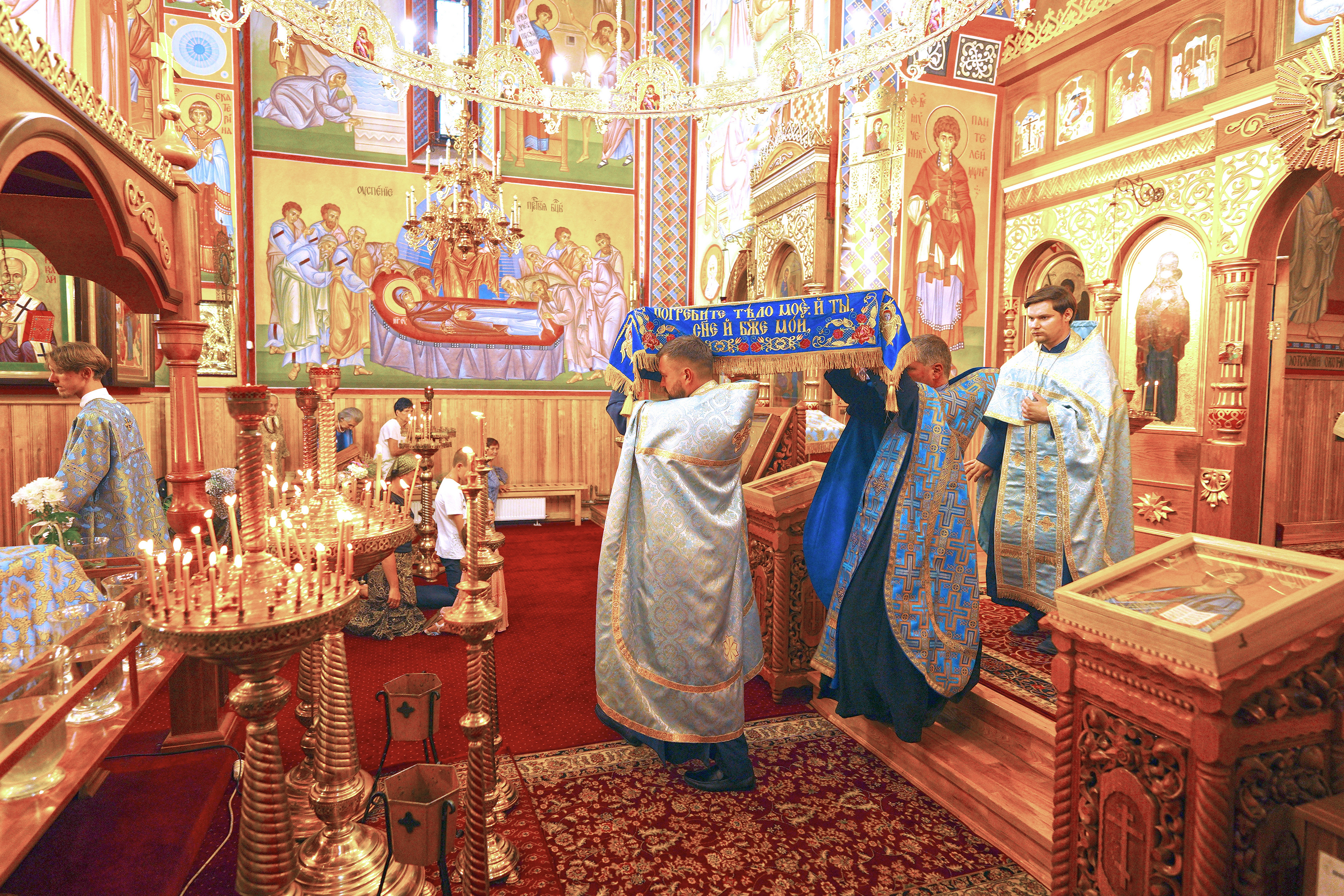 Dormition feast in St. Elijah the Prophet in Białystok