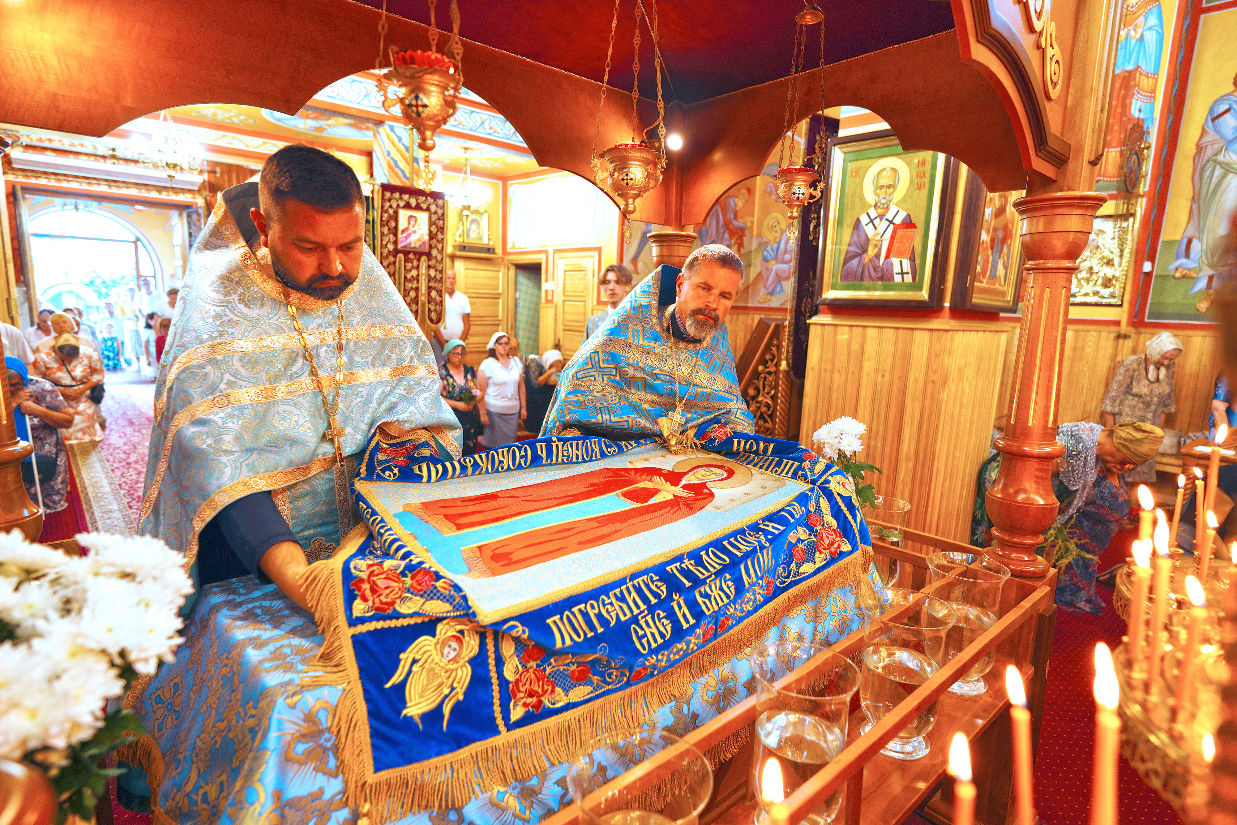 Dormition feast in St. Elijah the Prophet in Białystok
