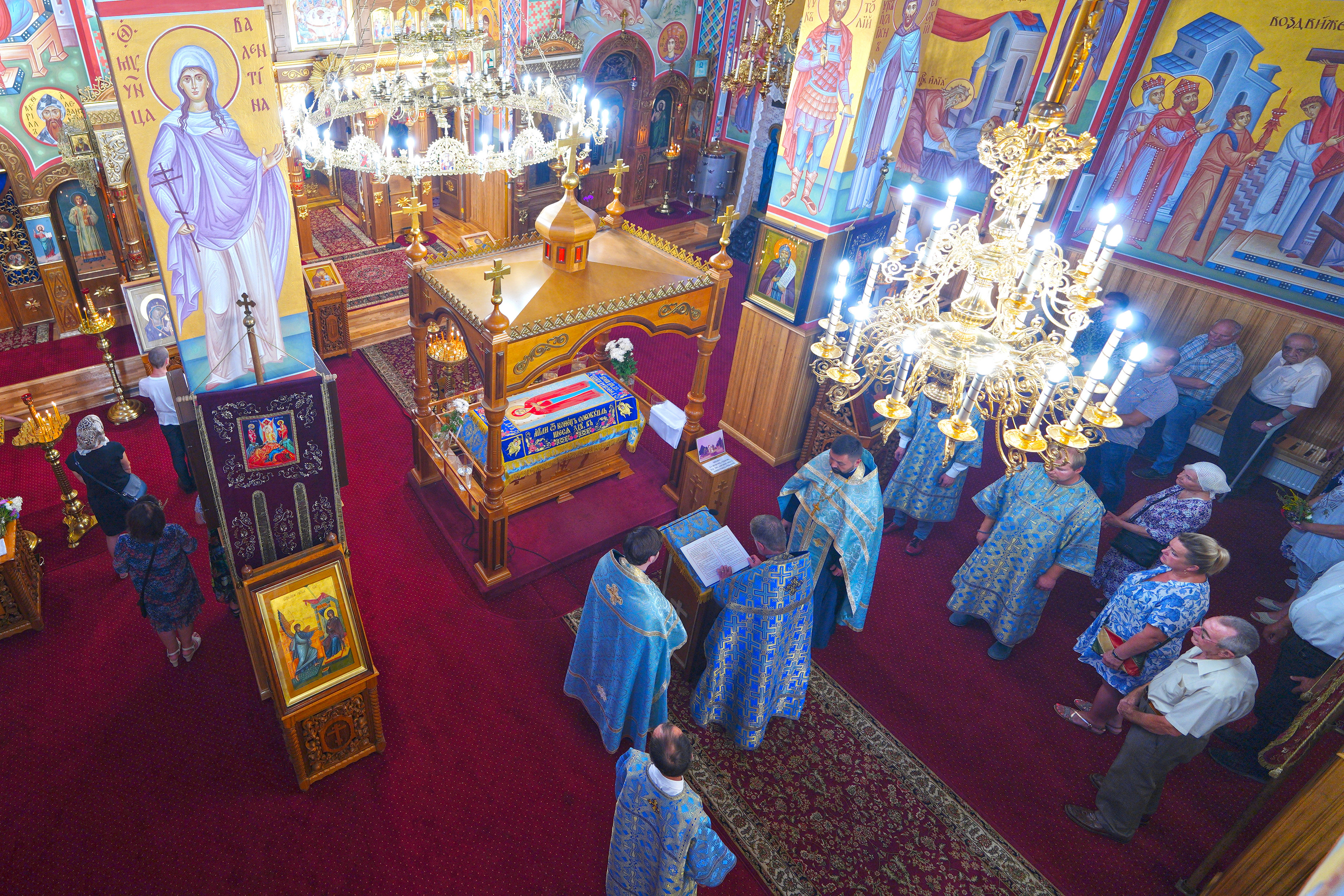 Dormition feast in St. Elijah the Prophet in Białystok