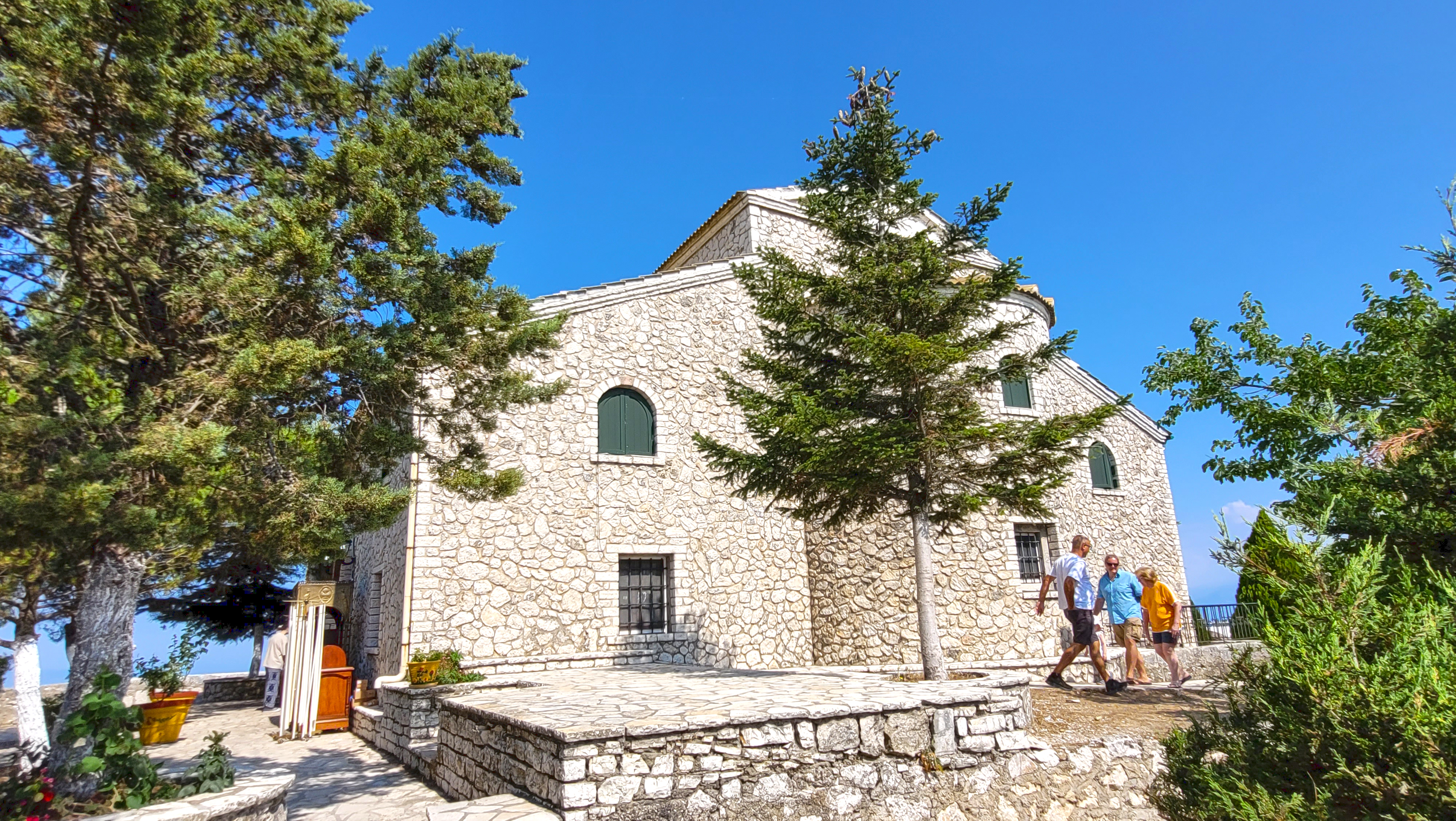 Pantokrator Monastery in Corfu 