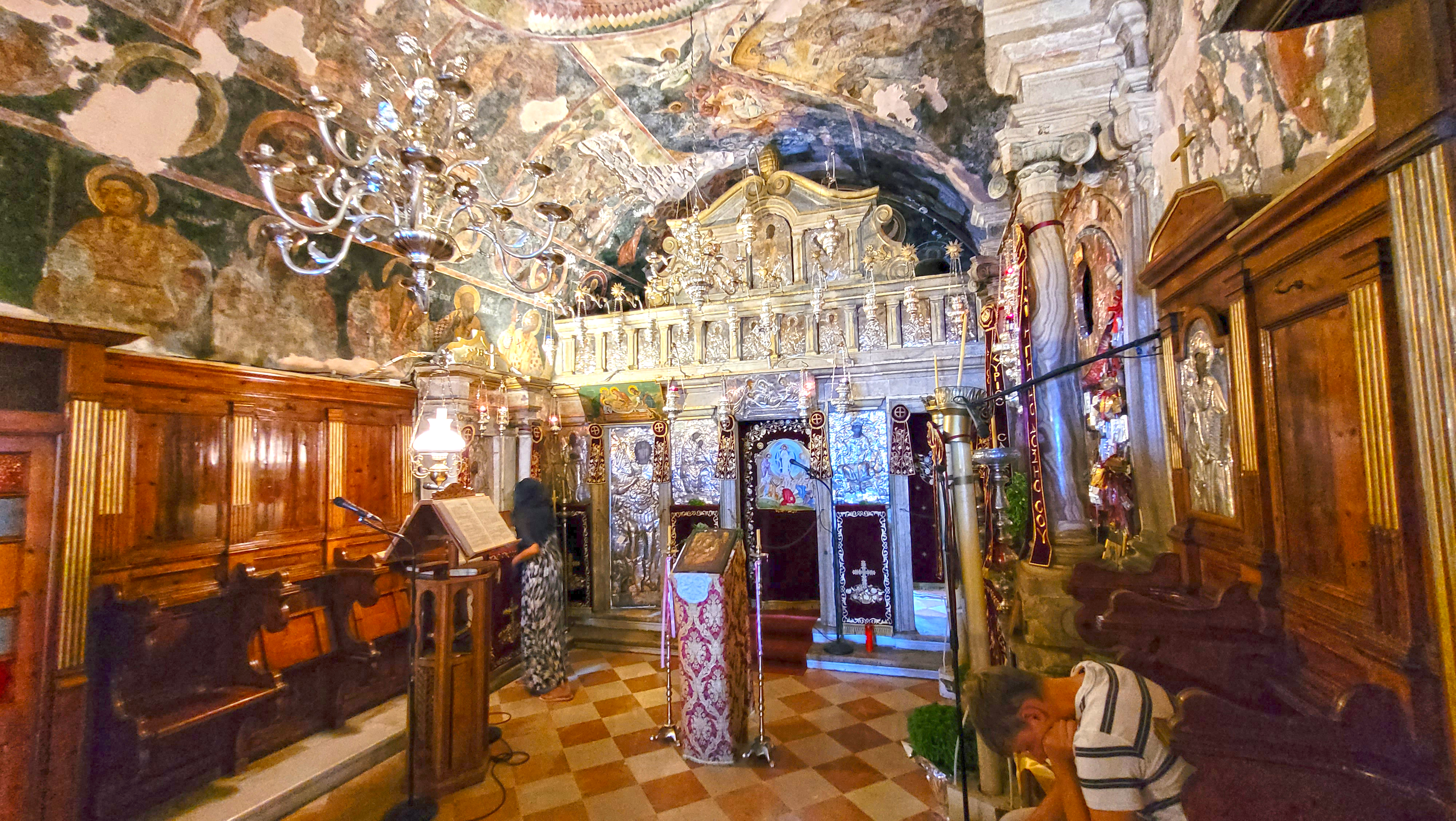 Pantokrator Monastery in Corfu