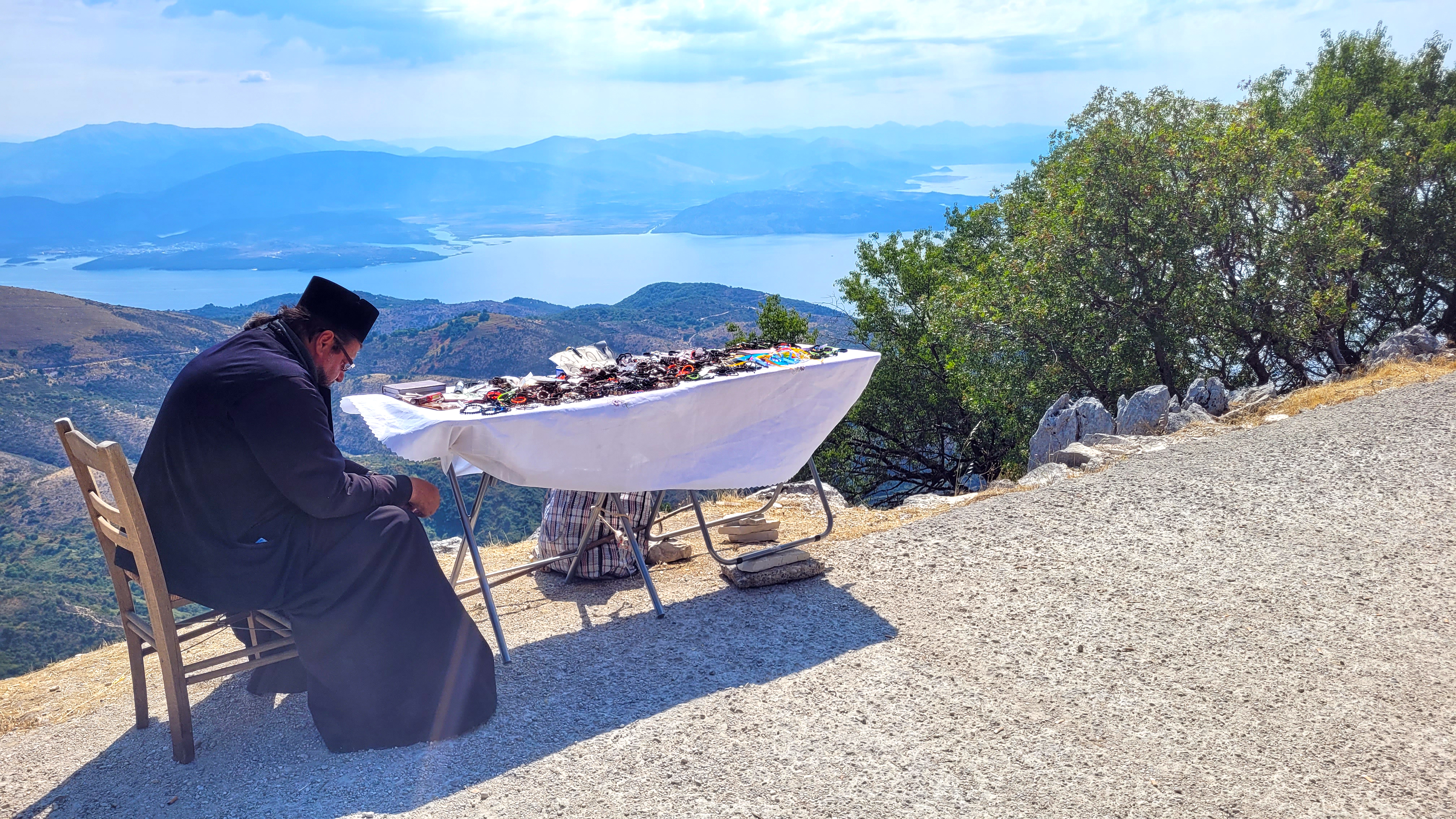 Pantokrator Monastery in Corfu