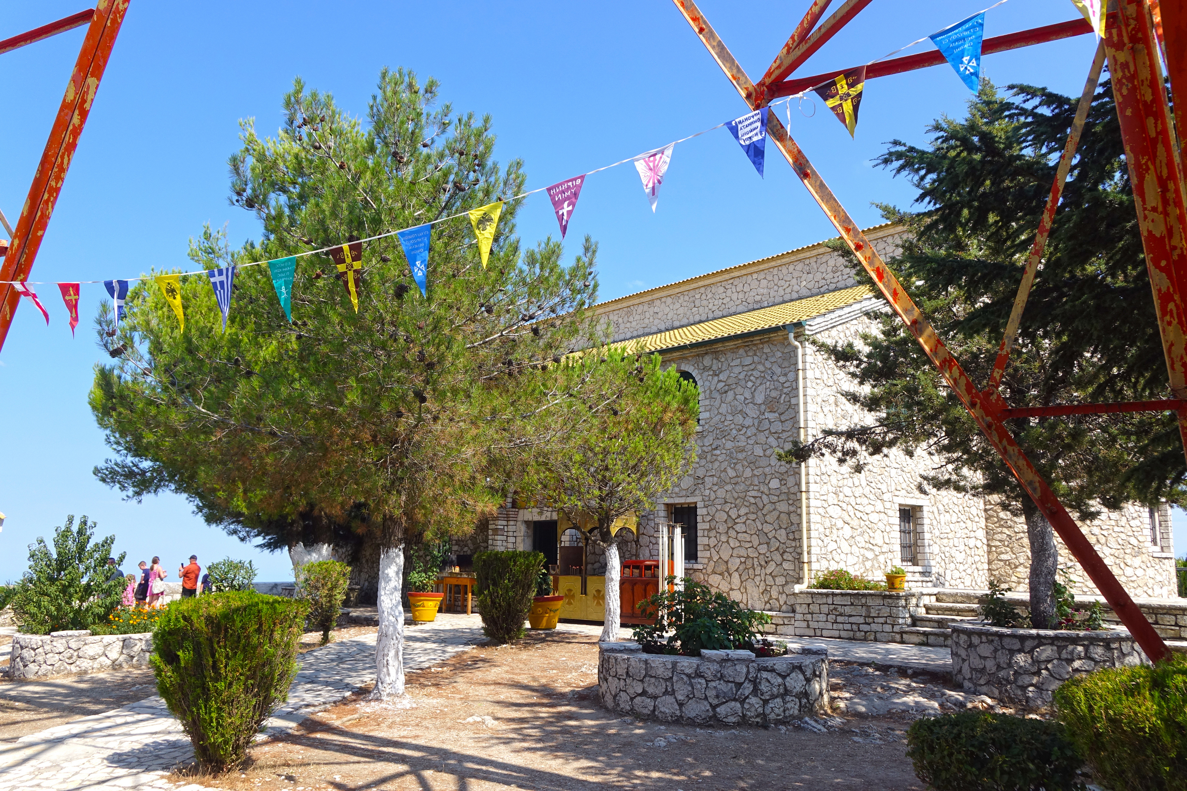Pantokrator Monastery in Corfu