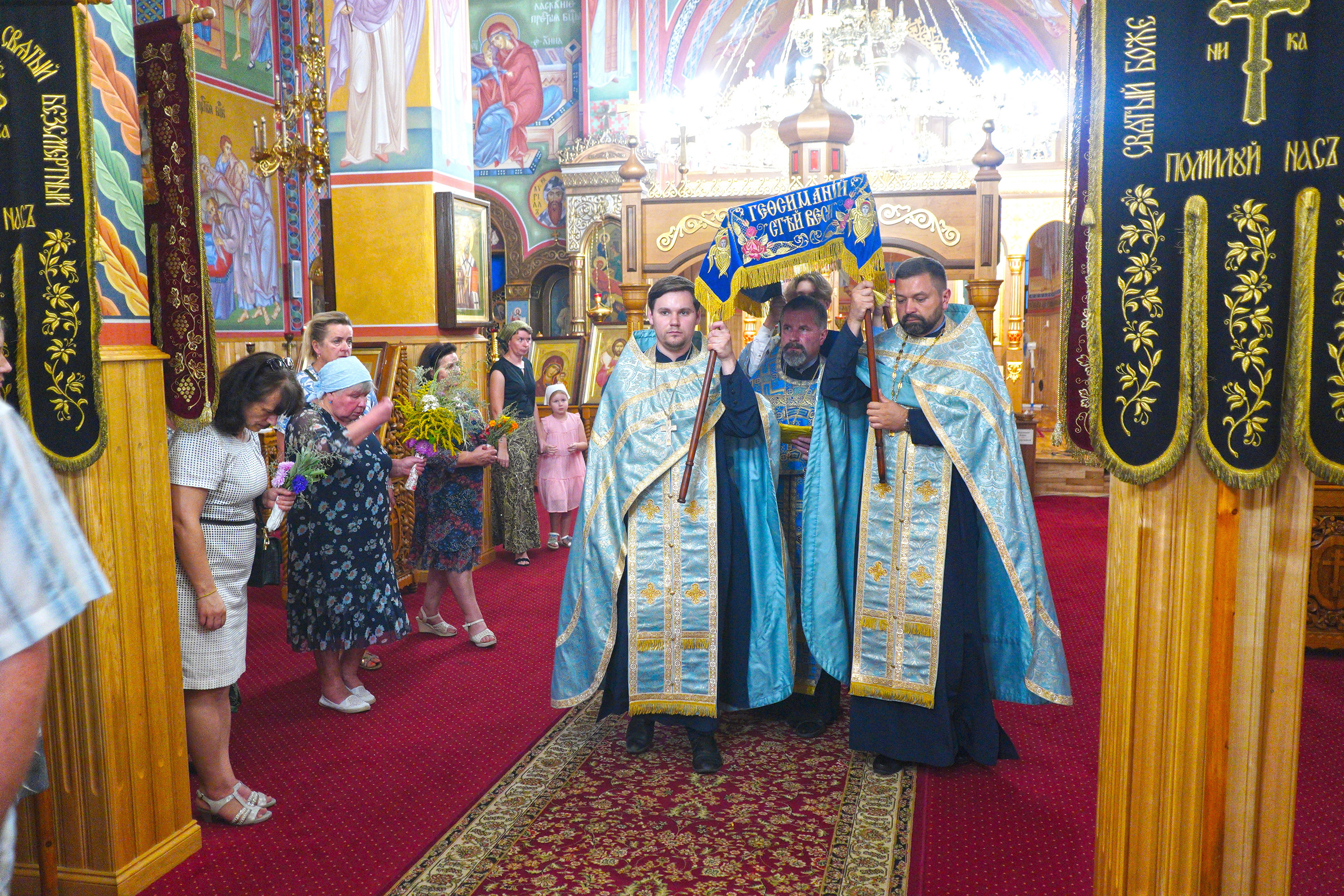 Dormition feast in St. Elijah the Prophet in Białystok
