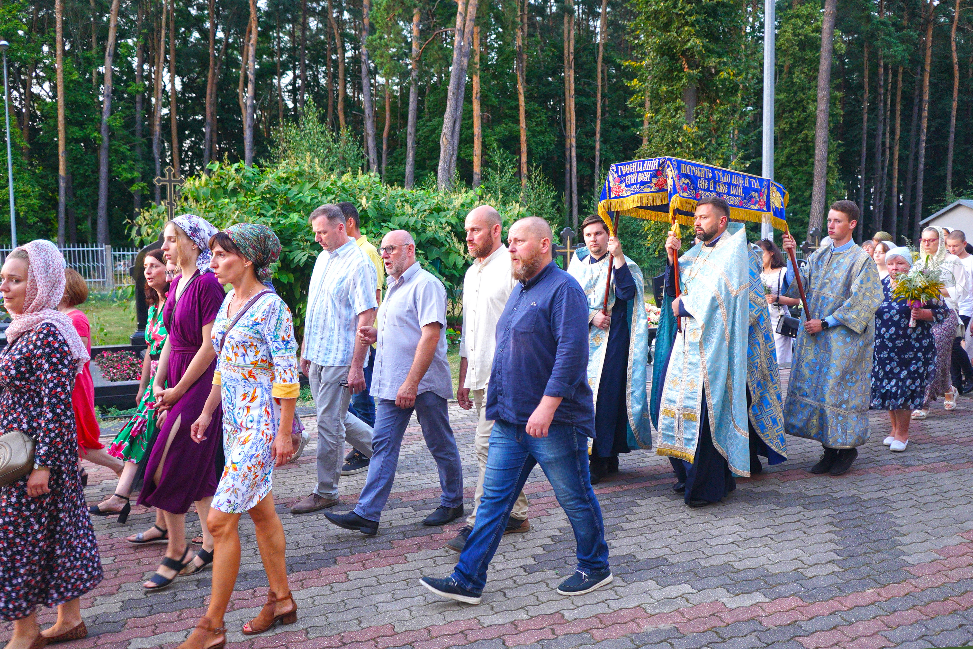 Dormition feast in St. Elijah the Prophet in Białystok