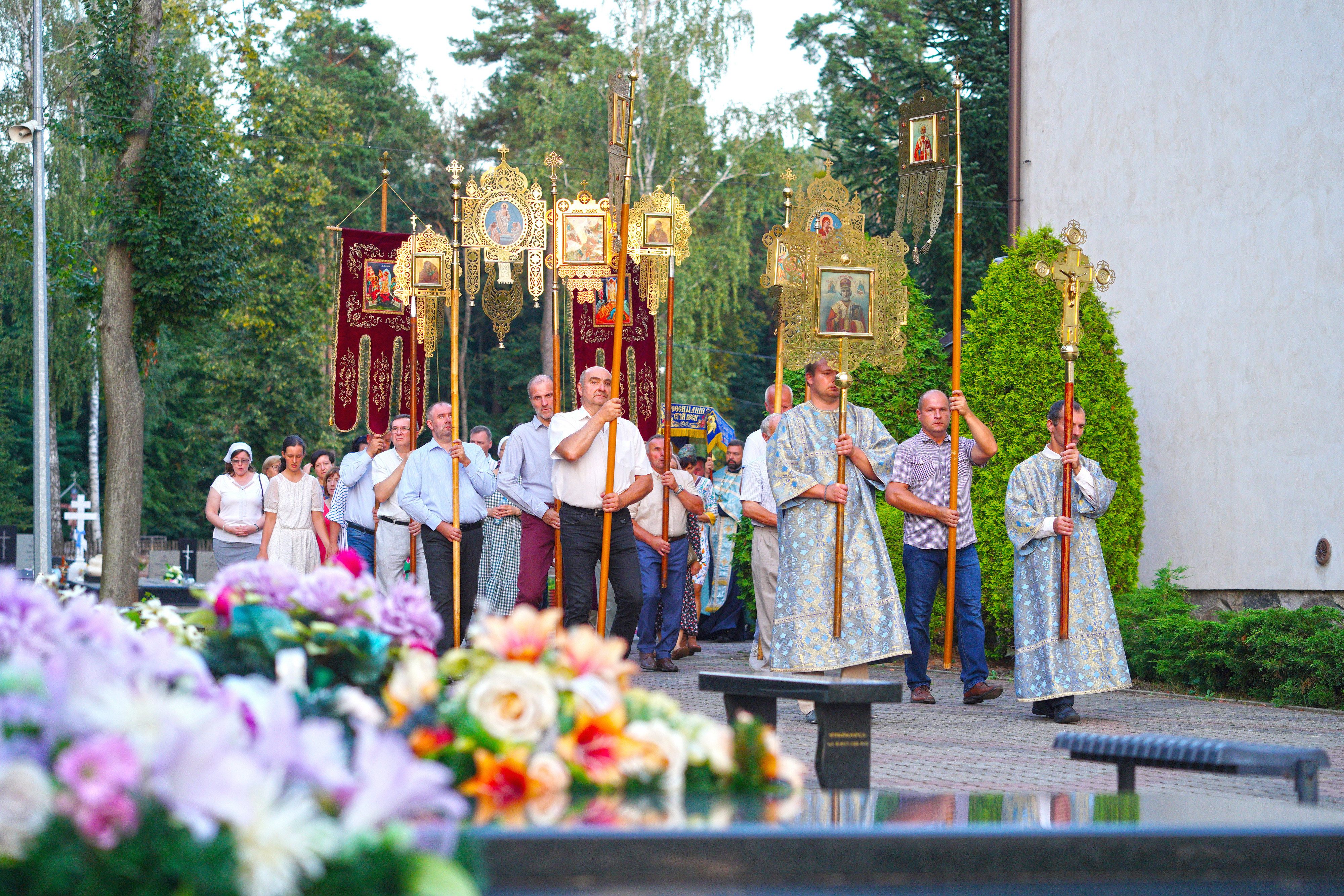 Dormition feast in St. Elijah the Prophet in Białystok