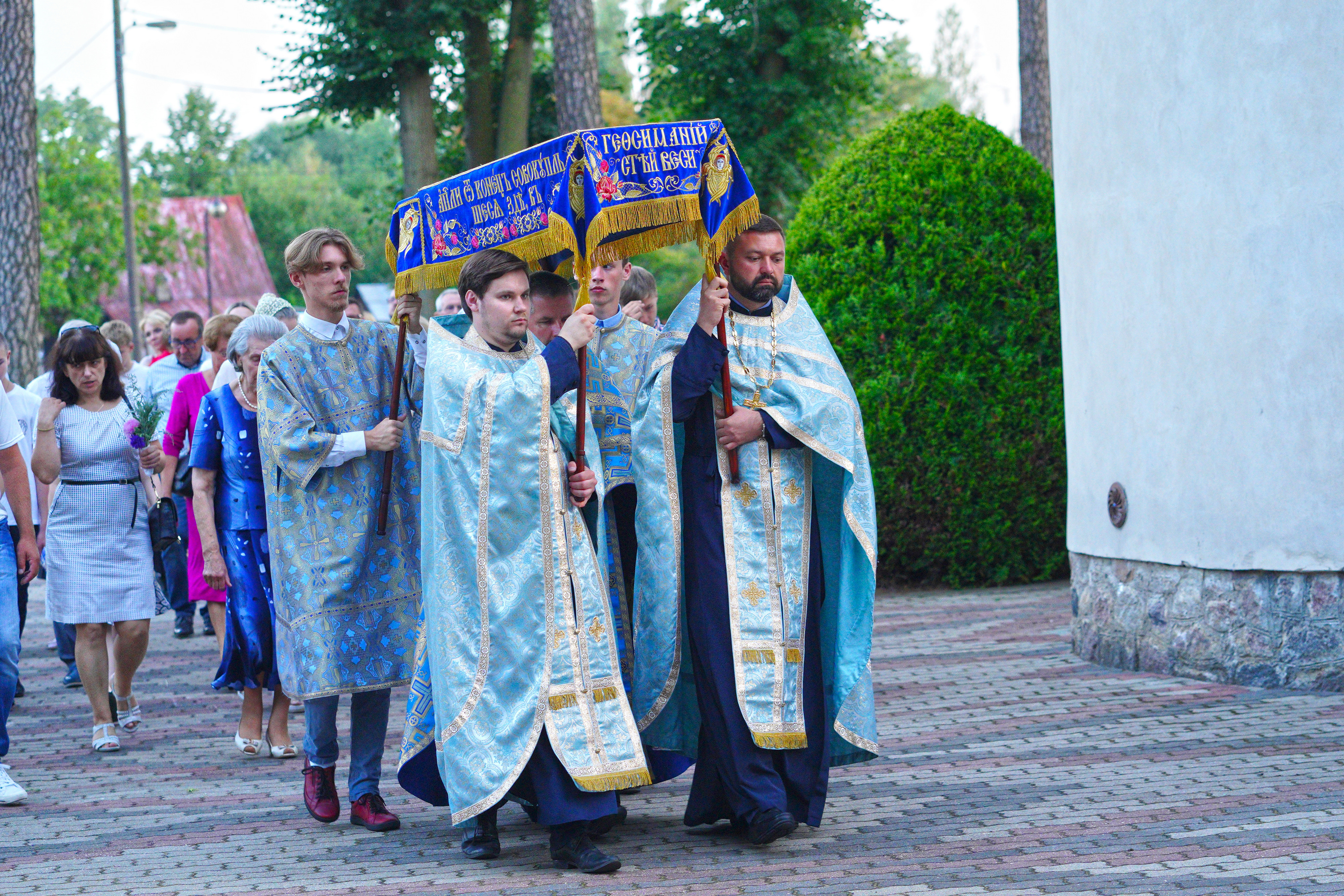 Dormition feast in St. Elijah the Prophet in Białystok