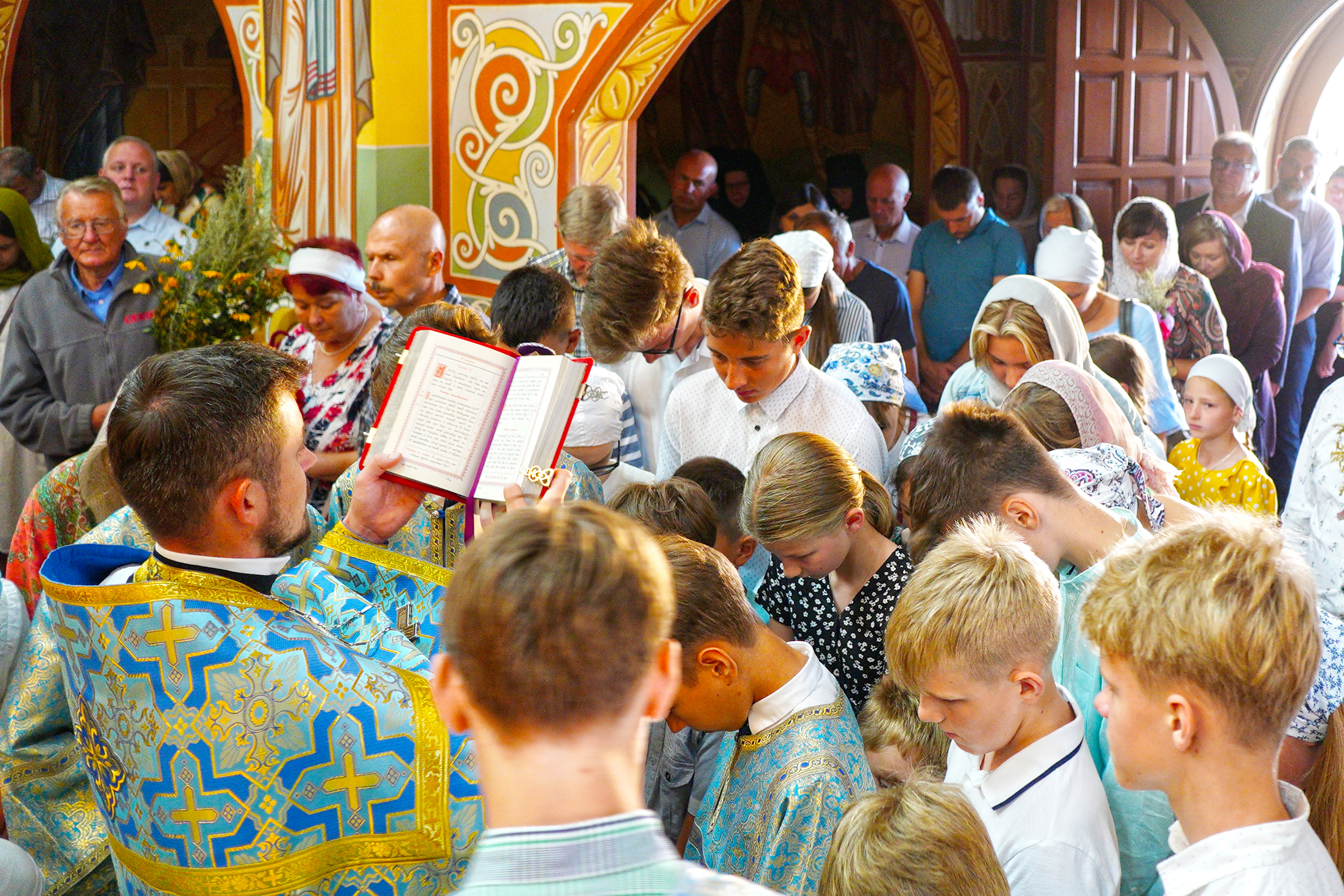 Dormition feast in Zwierki Convent